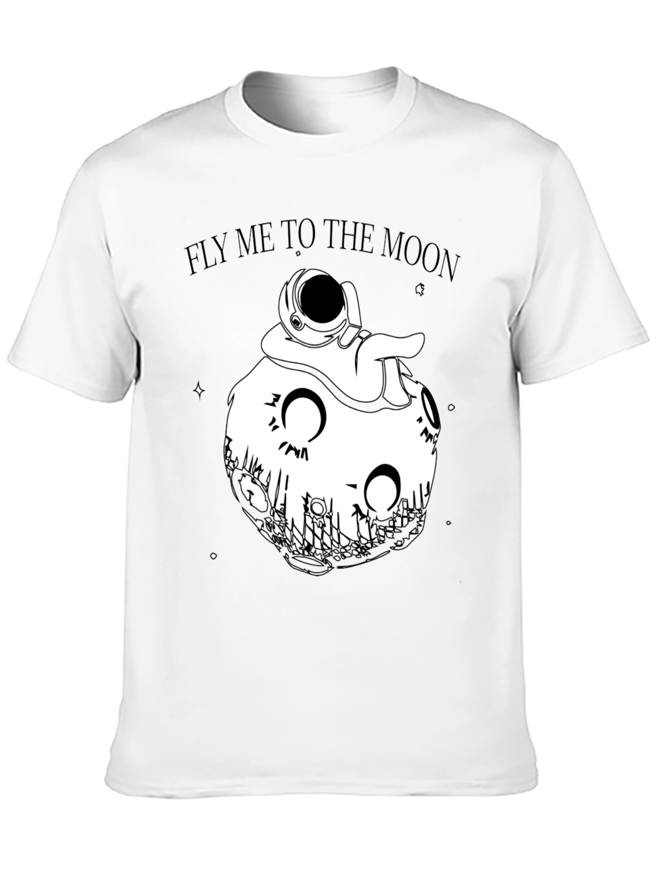 Fly Me to the Moon Graphic T-Shirt