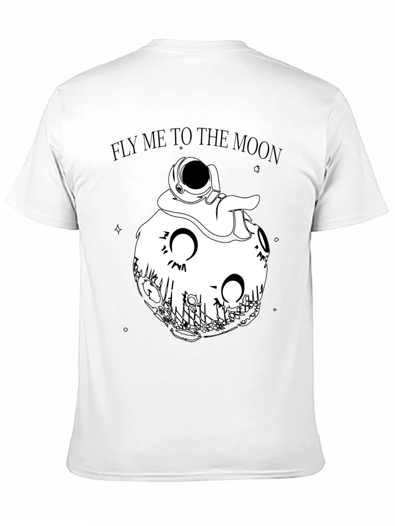 Fly Me to the Moon Graphic T-Shirt