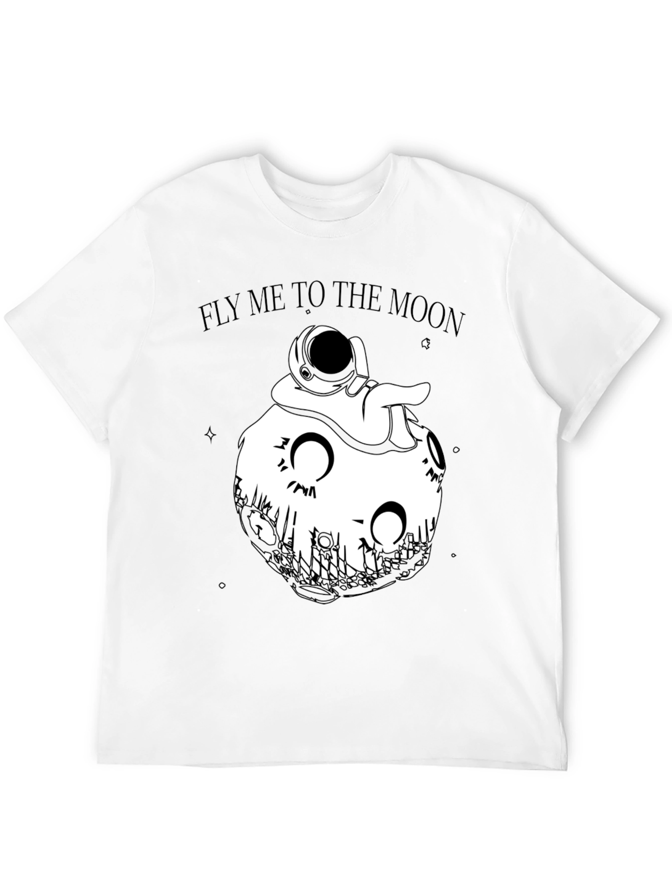 Fly Me to the Moon Graphic T-Shirt