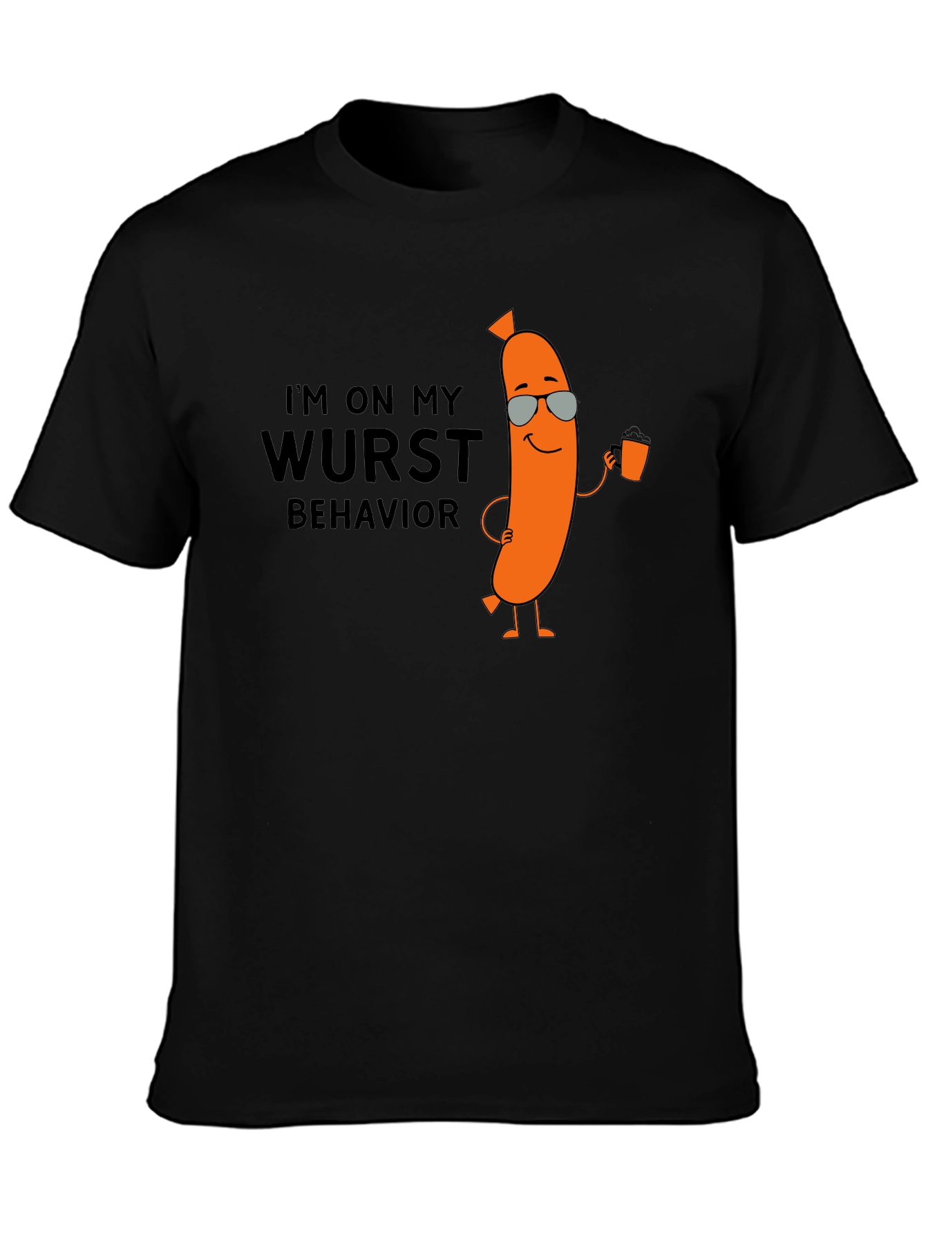 Wurst Behavior T-Shirt - Funny Sausage Tee