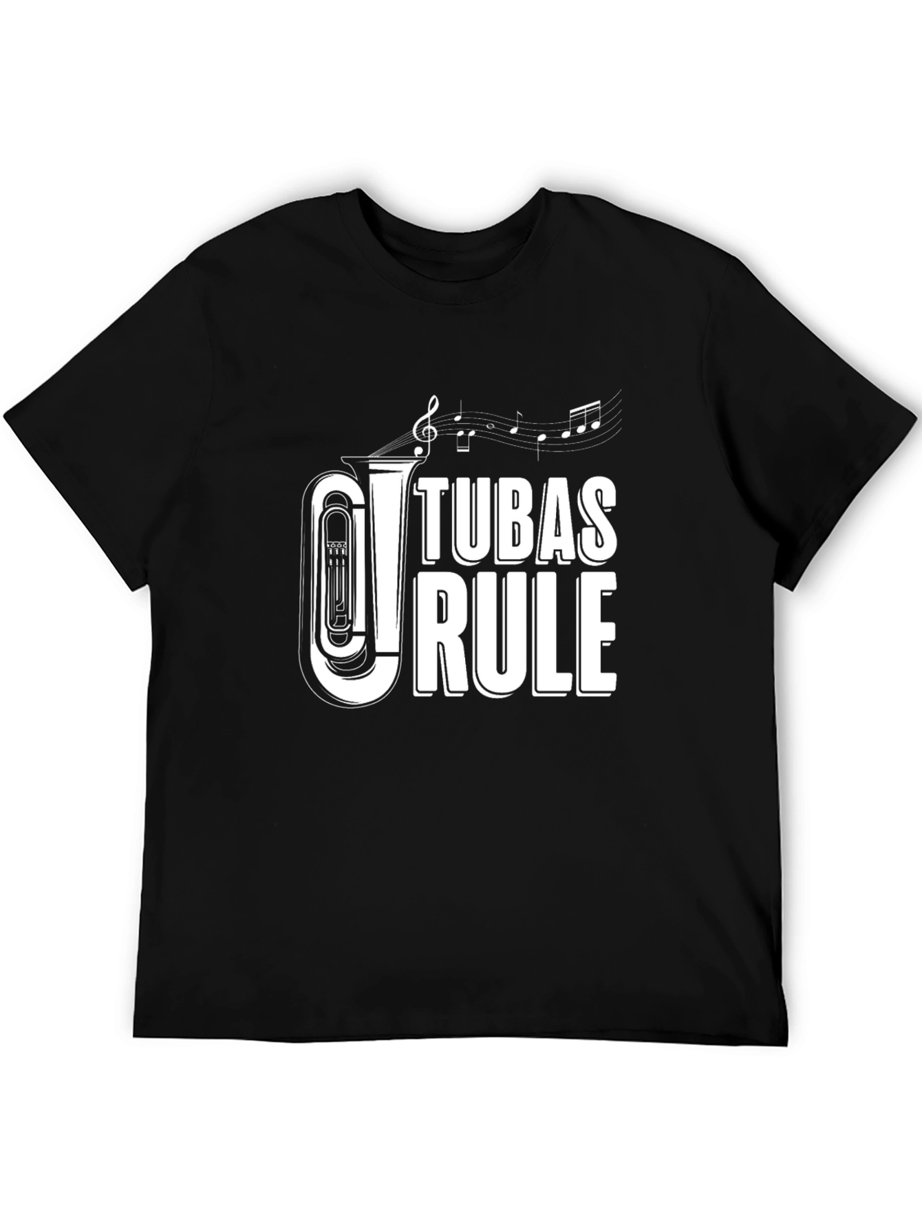 Tuba Rule Graphic T-Shirt - Band Music Tee