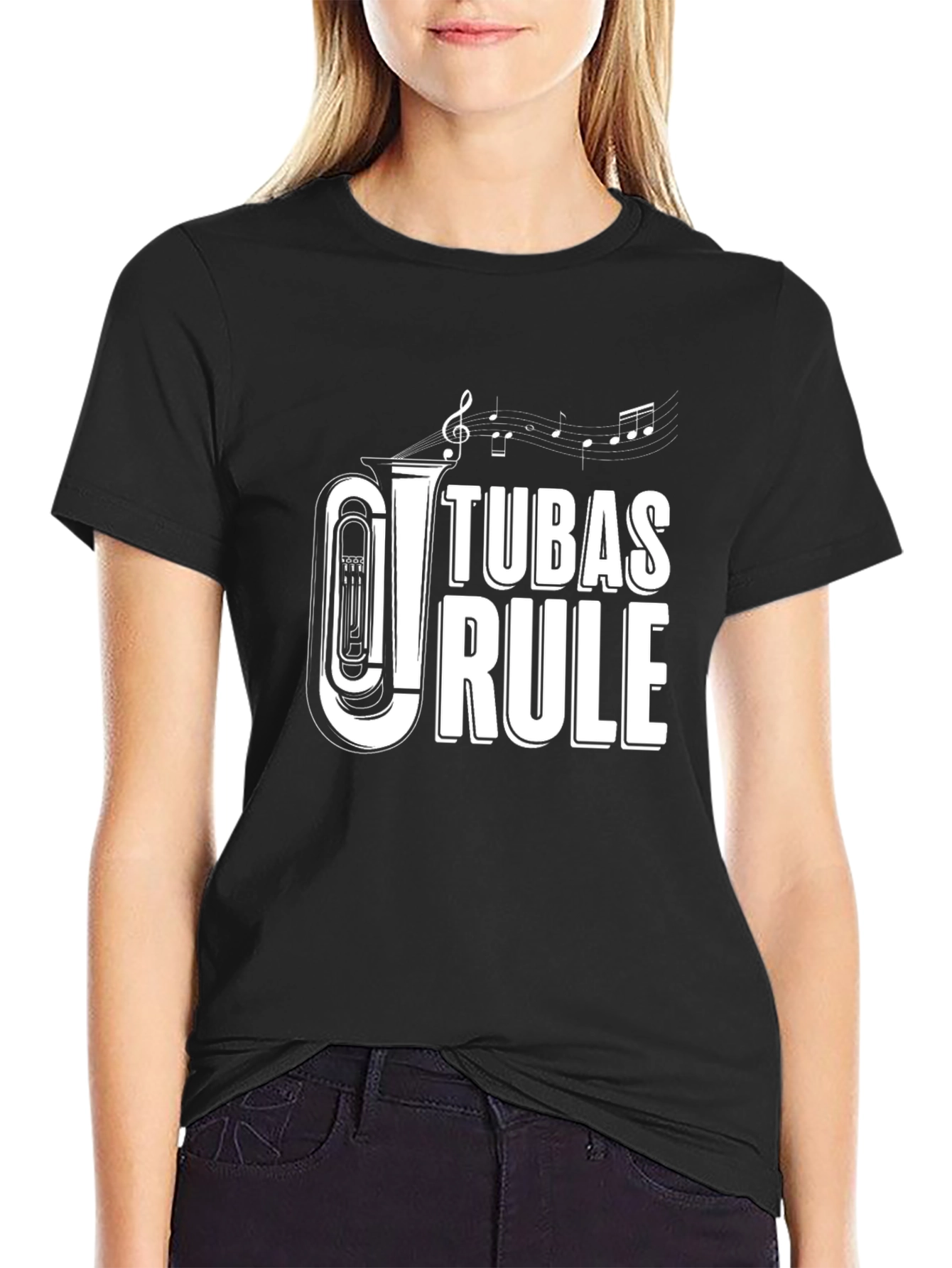 Tuba Rule Graphic T-Shirt - Band Music Tee