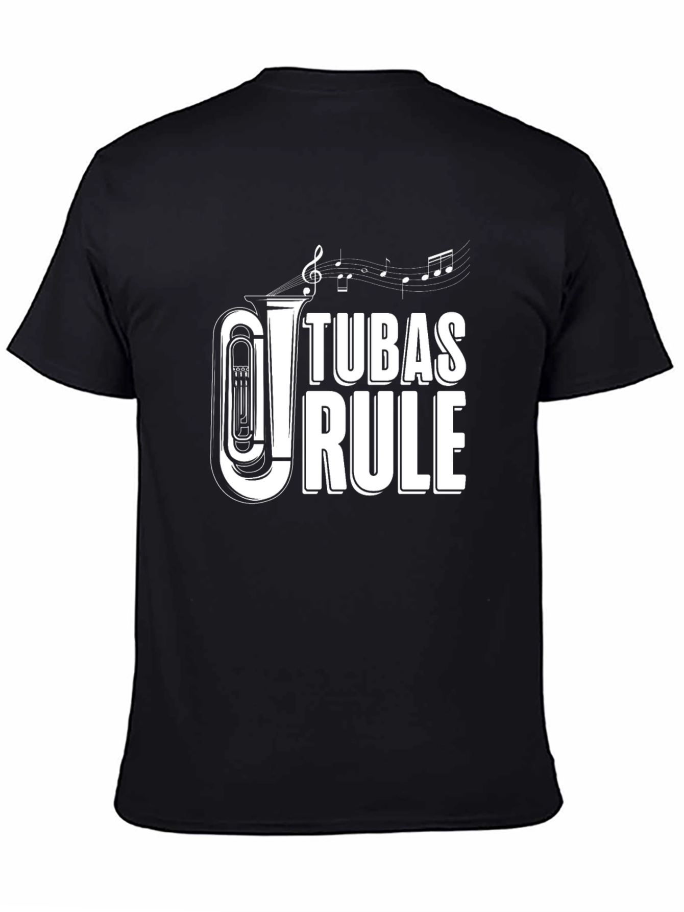 Tuba Rule Graphic T-Shirt - Band Music Tee