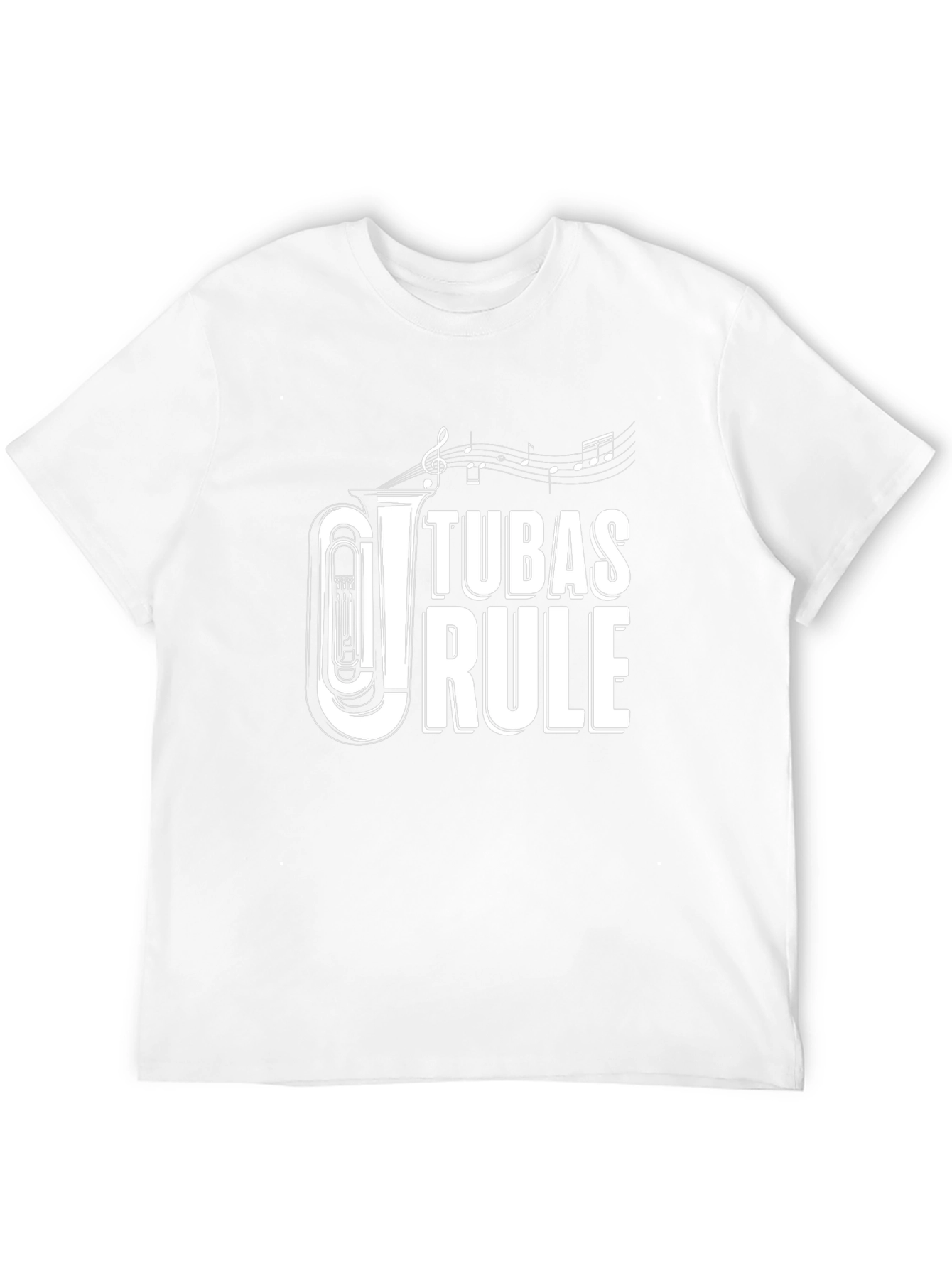 Tuba Rule Graphic T-Shirt - Band Music Tee