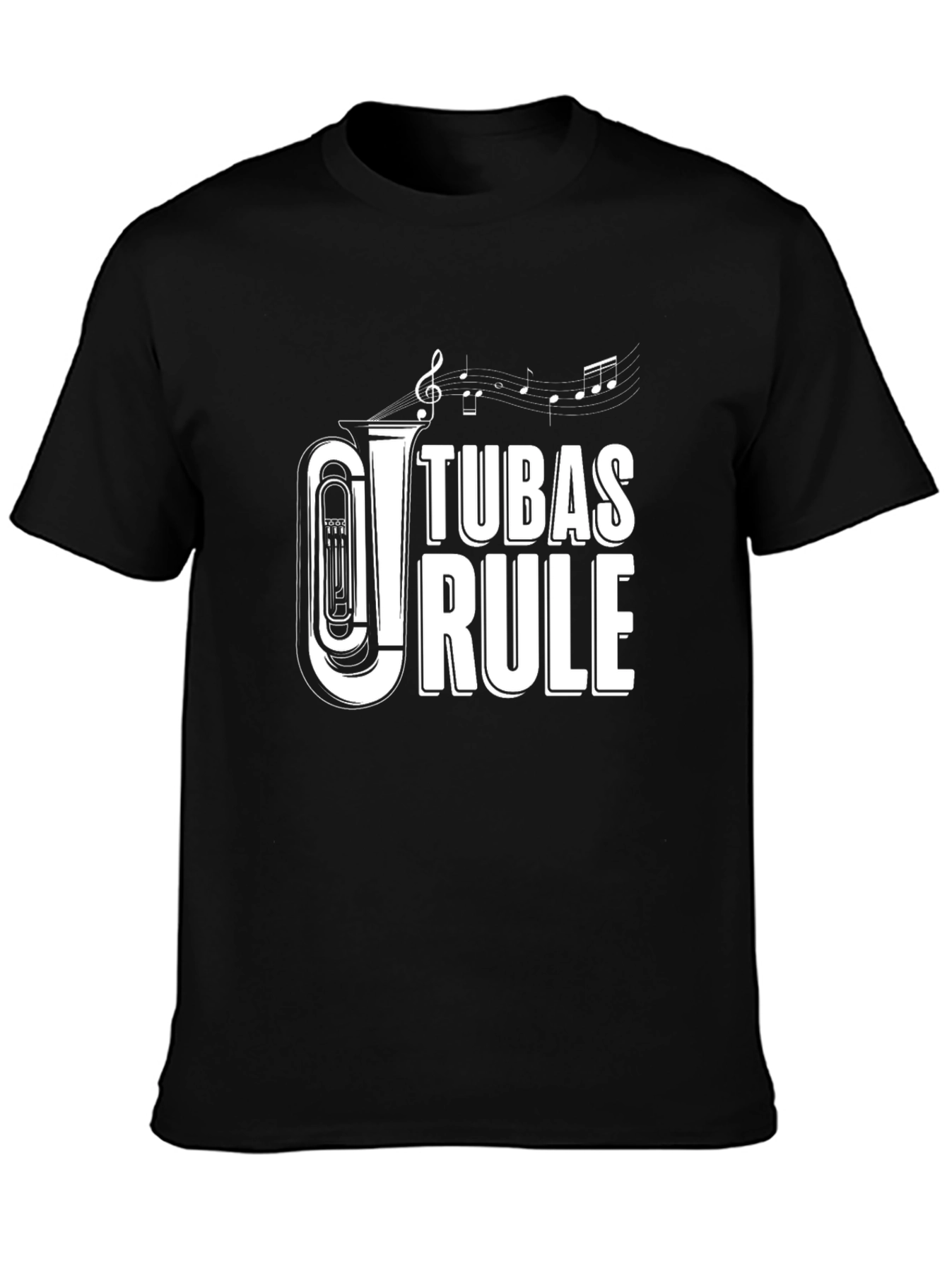 Tuba Rule Graphic T-Shirt - Band Music Tee