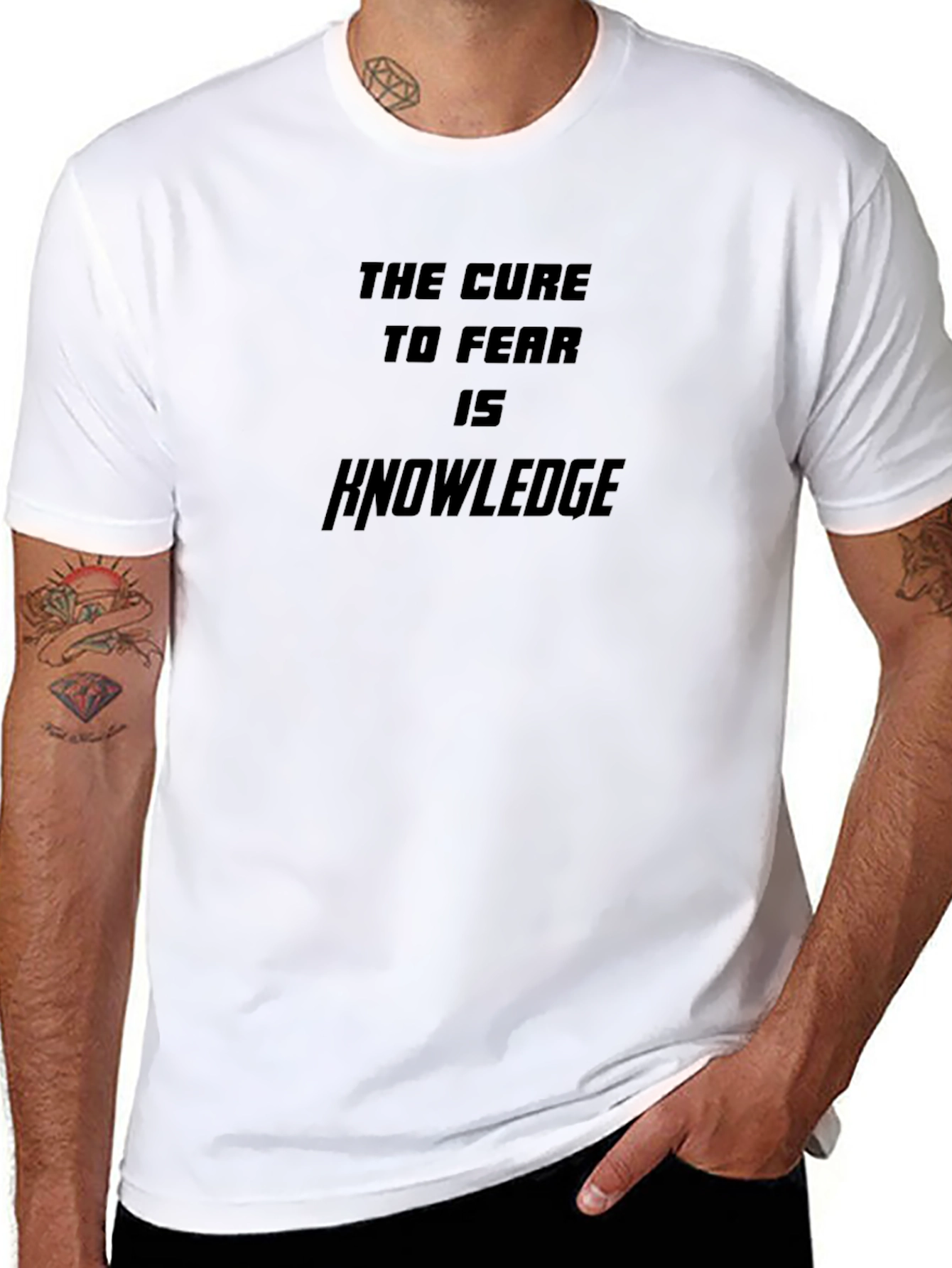 The Cure to Fear is Knowledge T-Shirt
