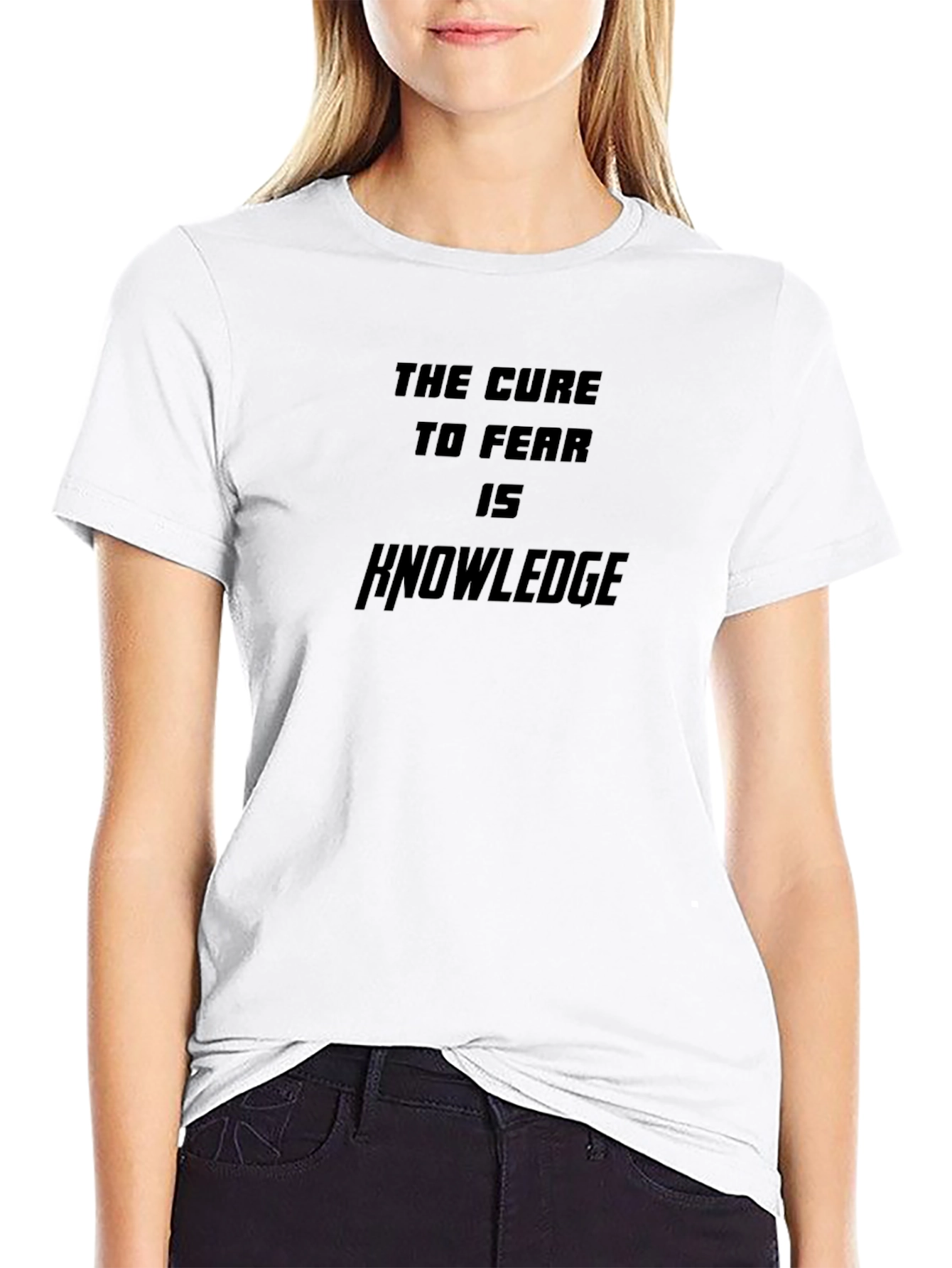 The Cure to Fear is Knowledge T-Shirt