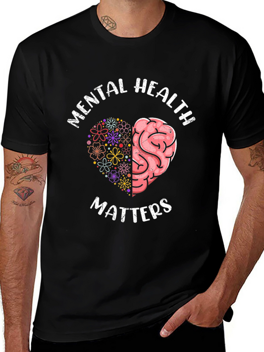 Mental Health Matters Graphic T-Shirt