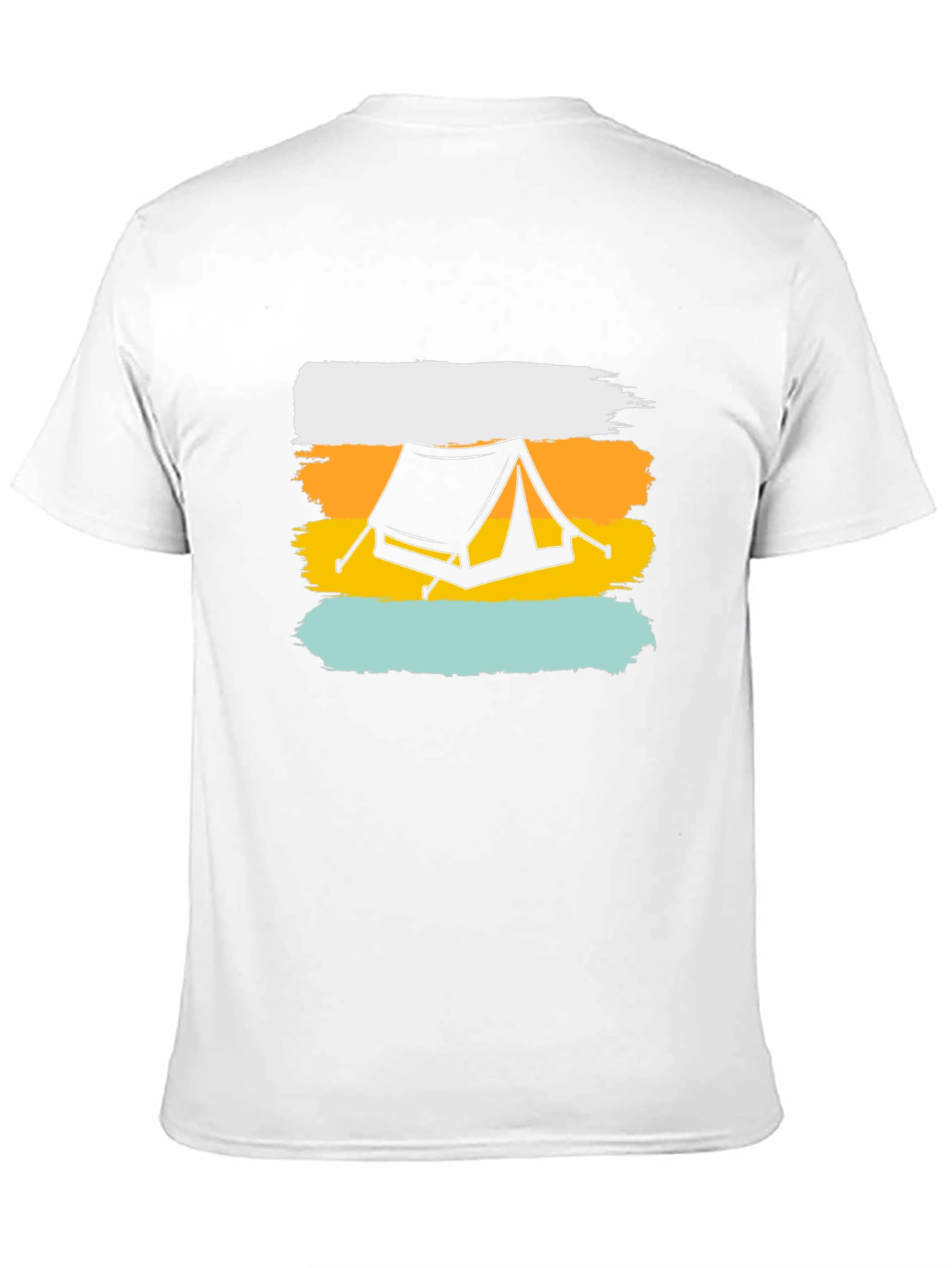 Camping Tent Graphic Tee - Outdoor Adventure Shirt
