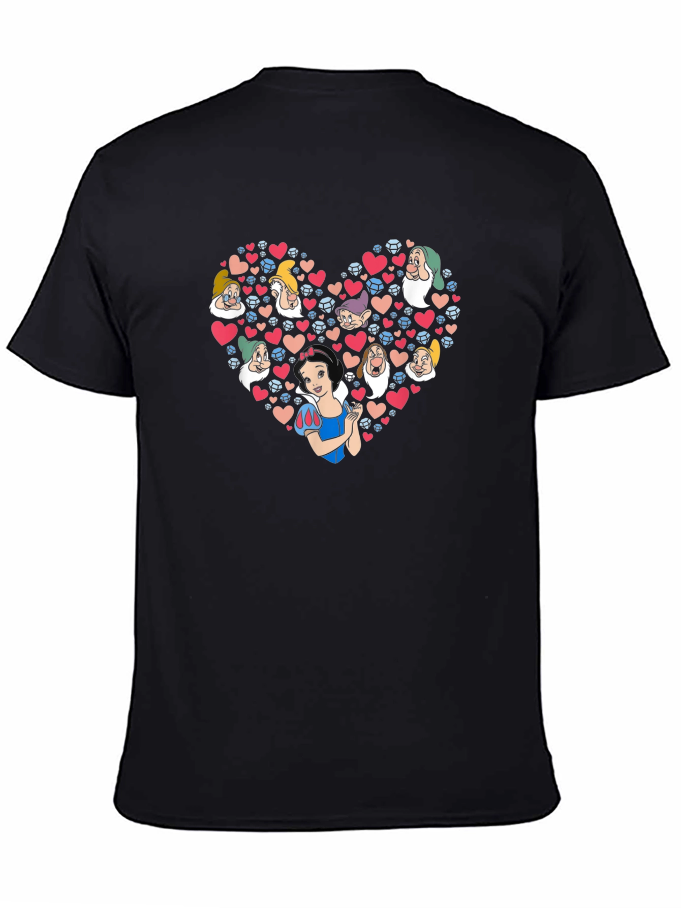 Snow White Heart Graphic Tee