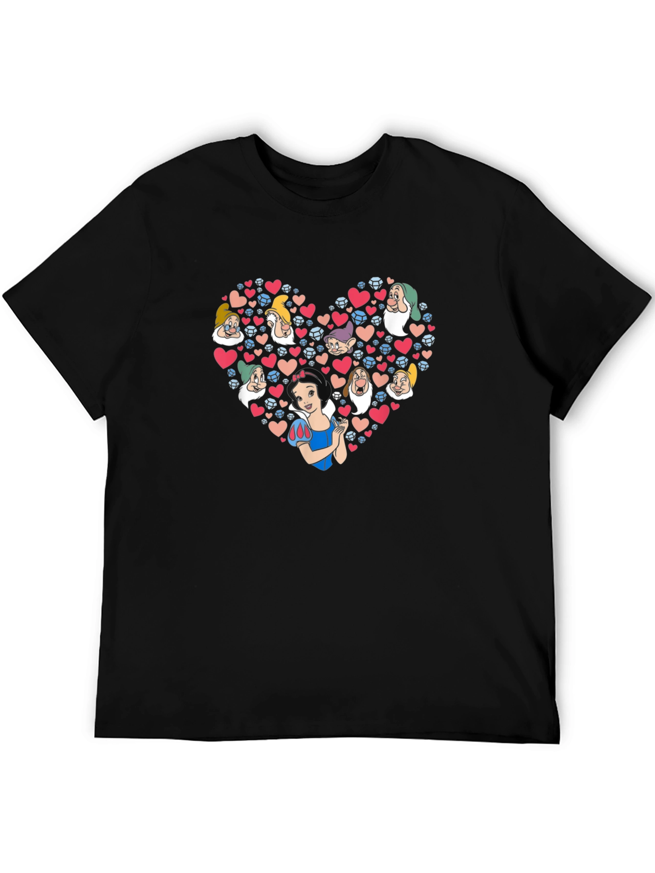 Snow White Heart Graphic Tee