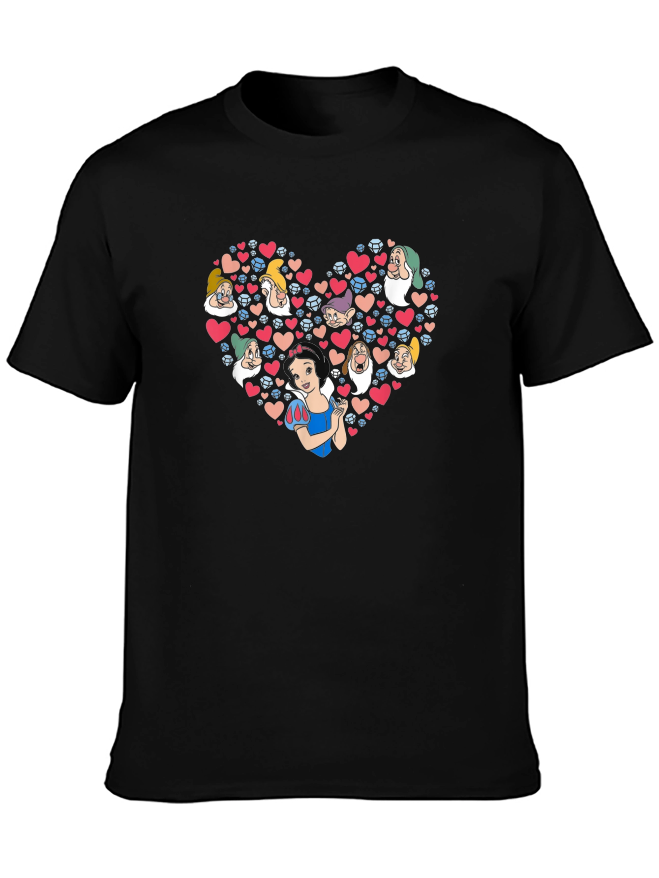Snow White Heart Graphic Tee