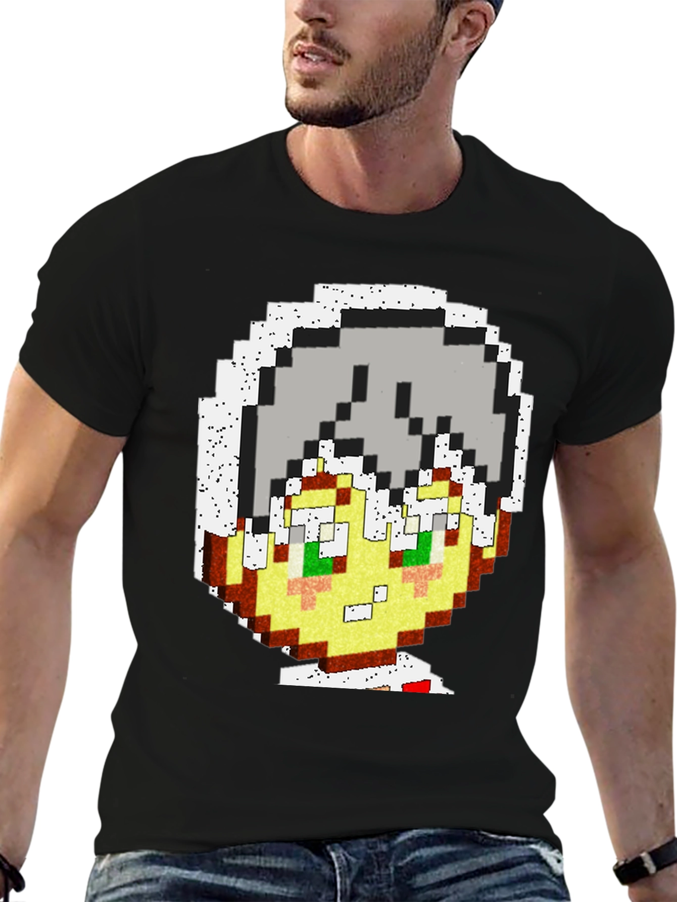 Pixel Art Character Graphic Tee