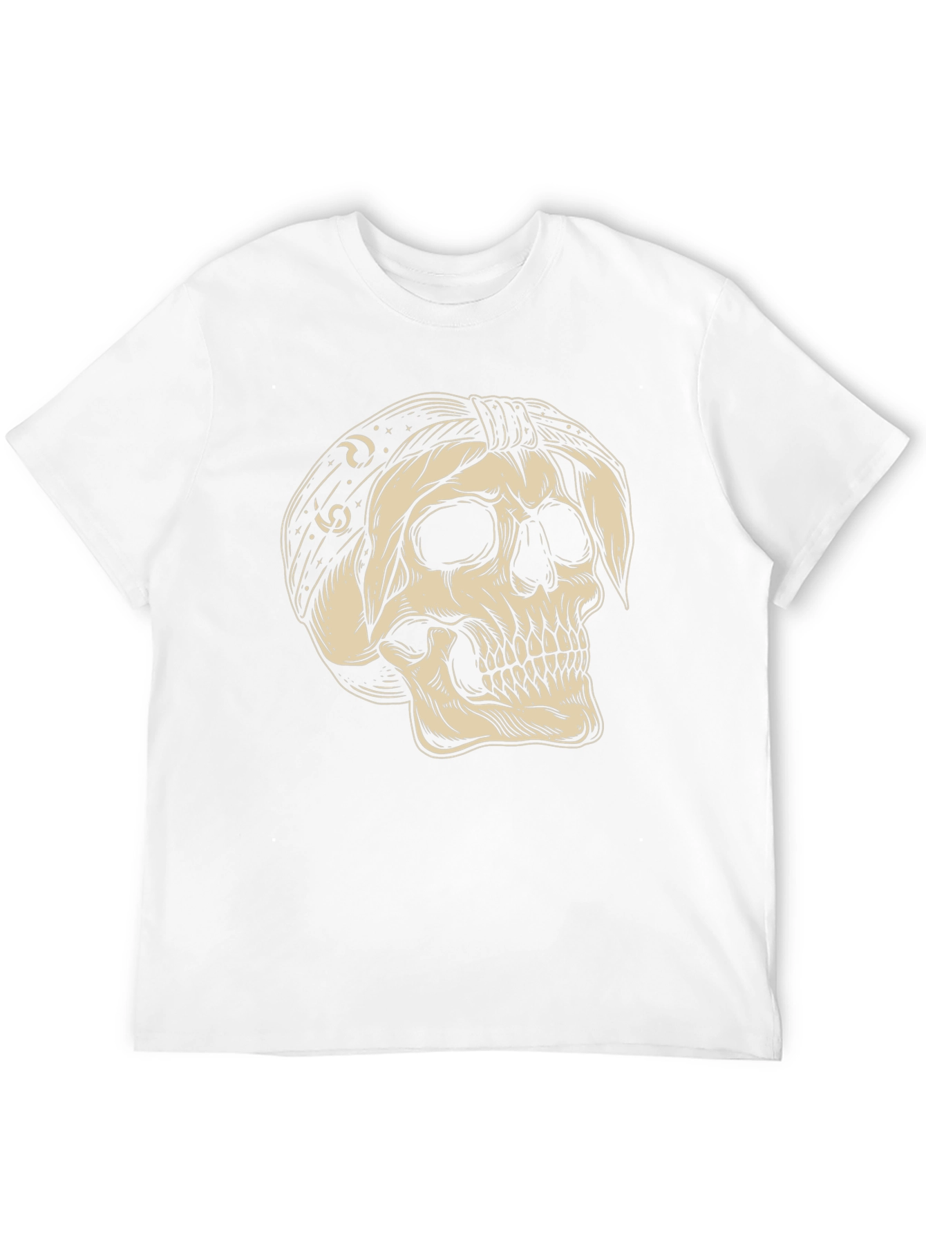 Skull Bandana Graphic T-Shirt