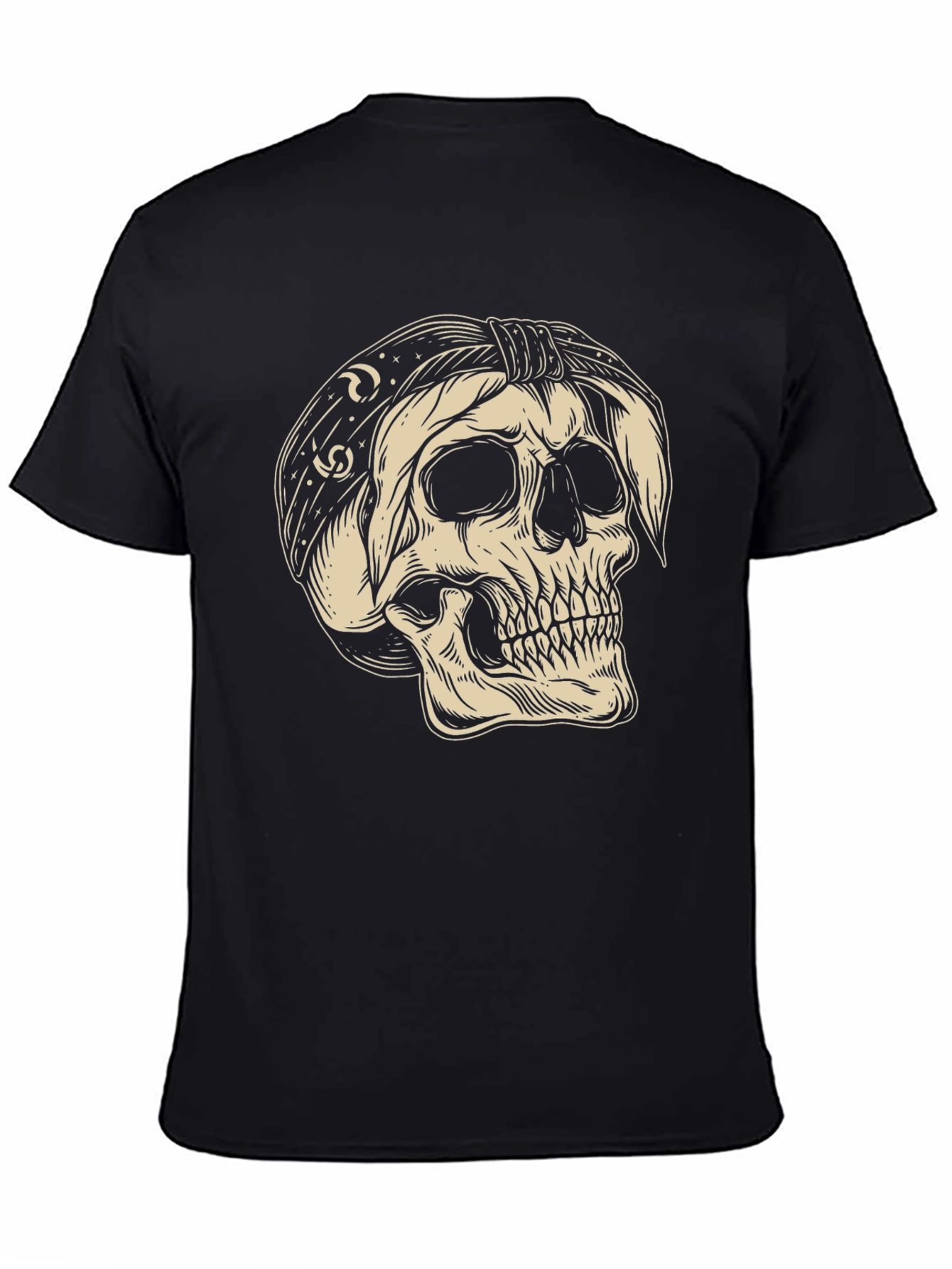 Skull Bandana Graphic T-Shirt