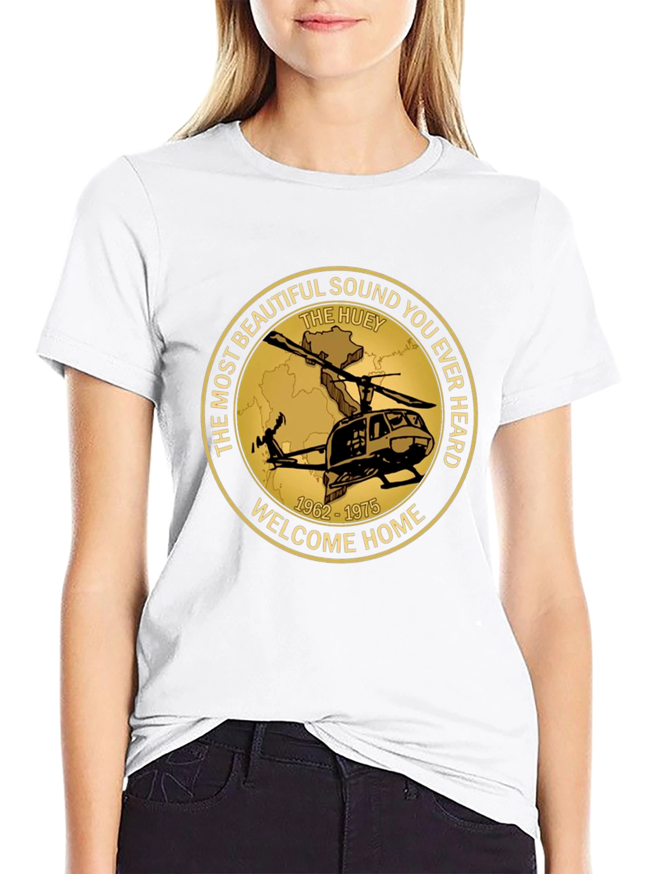 The Huey - Welcome Home Black T-Shirt