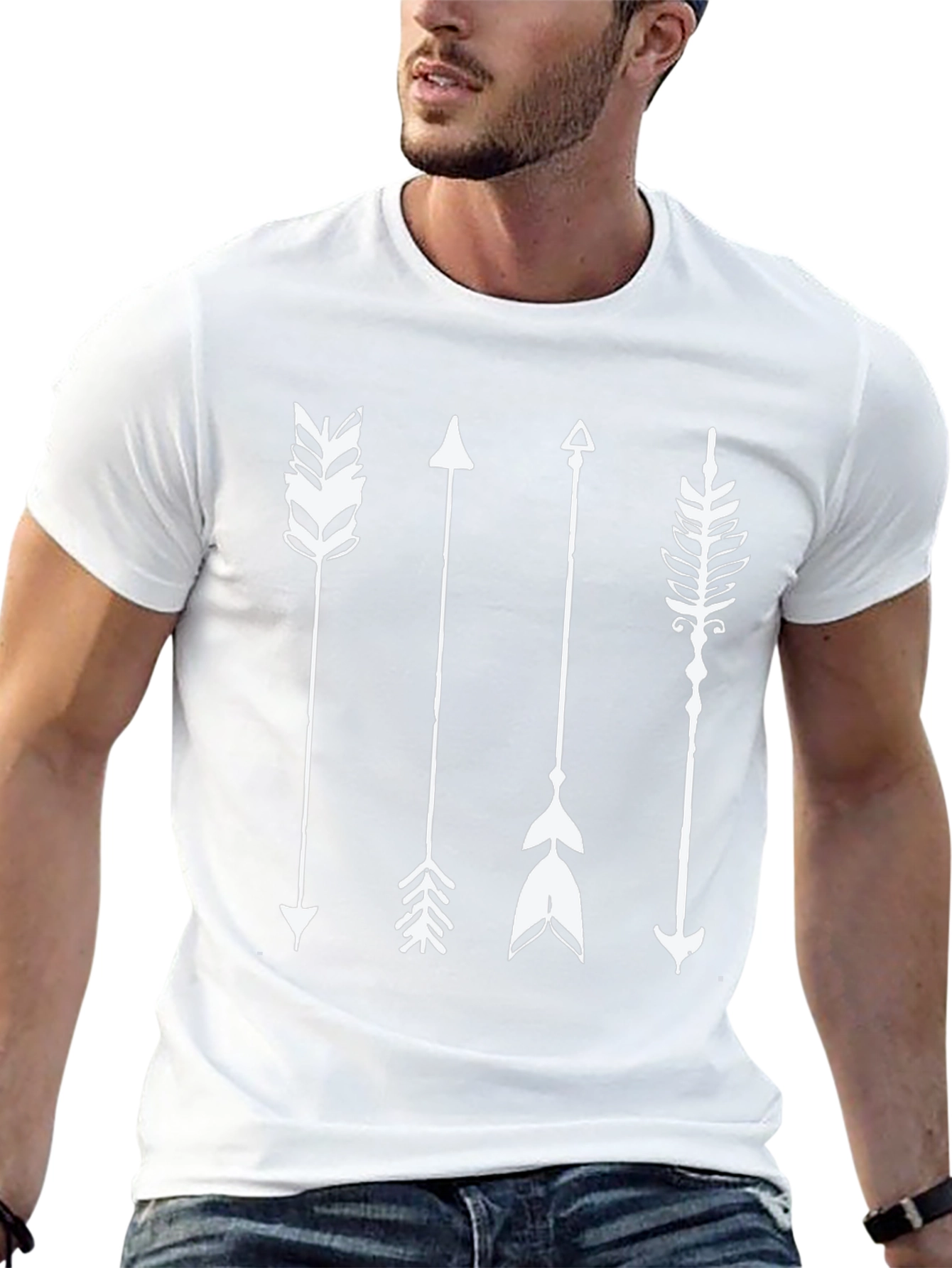 Arrow Graphic T-Shirt - Stylish Casual Wear