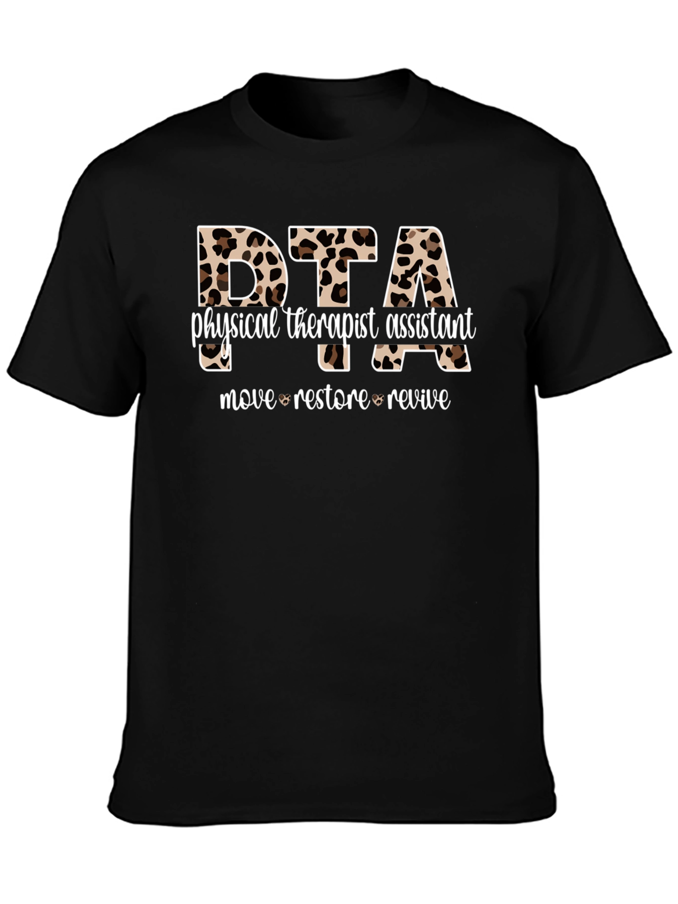 DTA Leopard Print T-Shirt