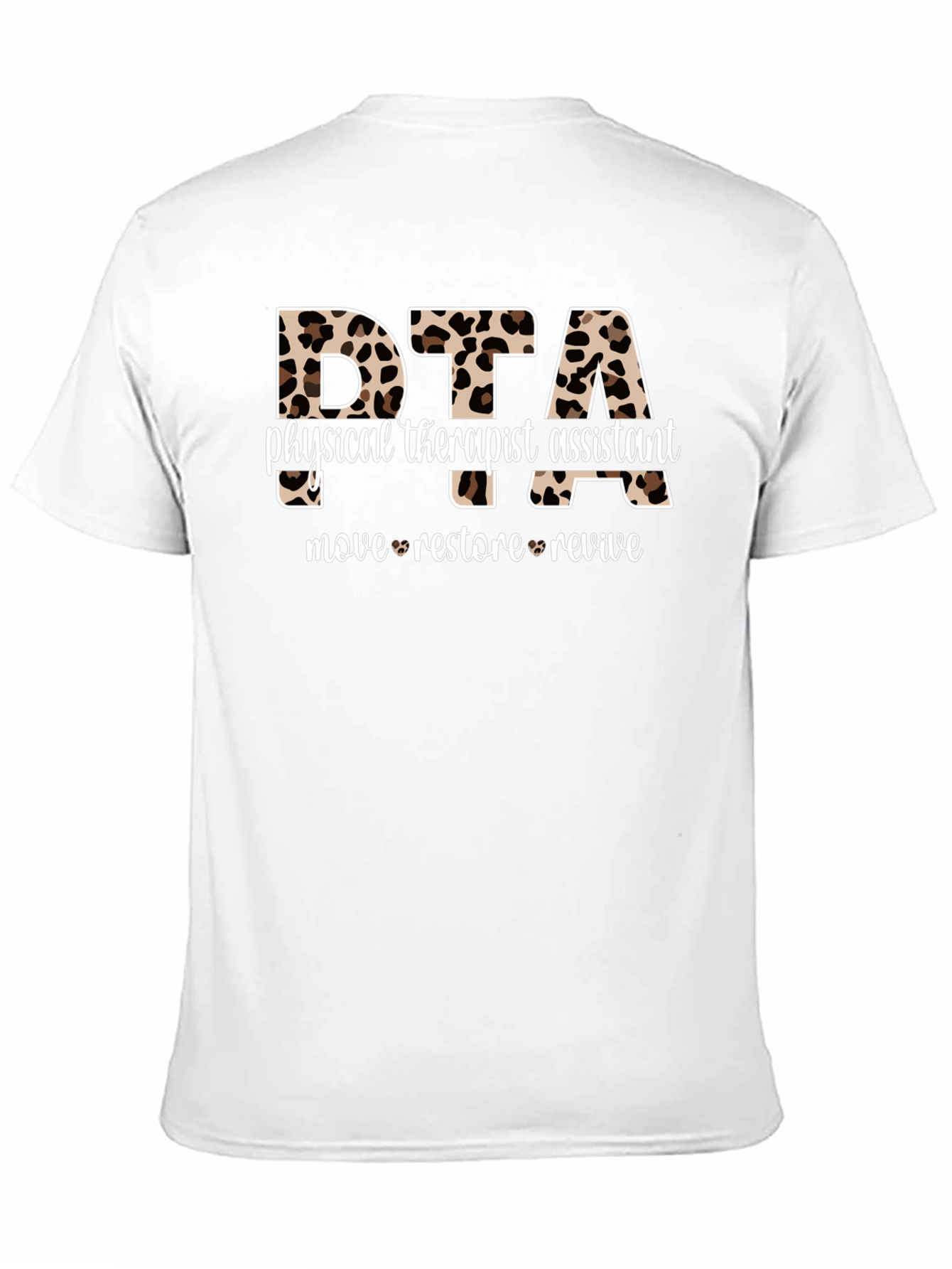 DTA Leopard Print T-Shirt