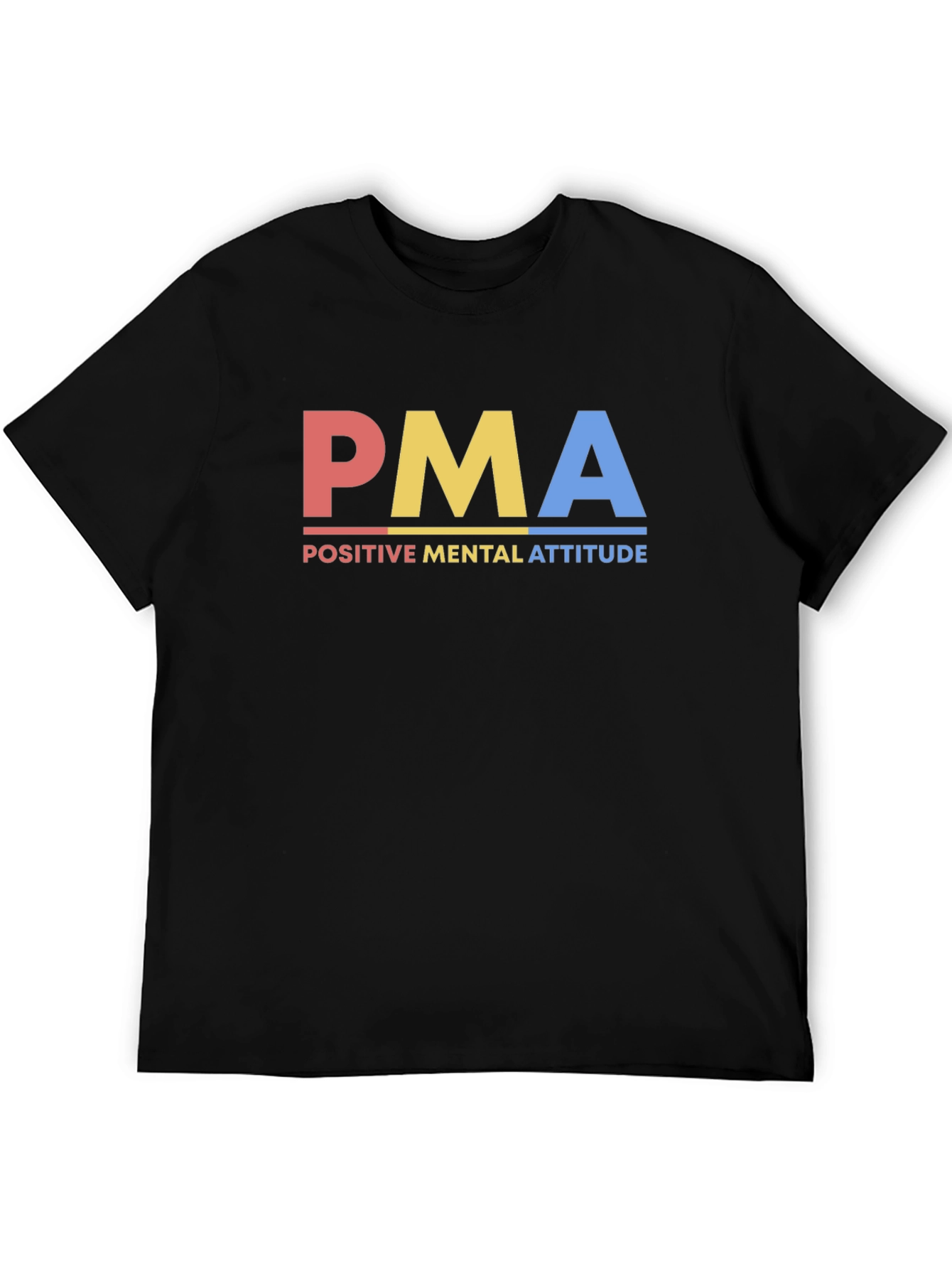 PMA Positive Mental Attitude Graphic T-Shirt
