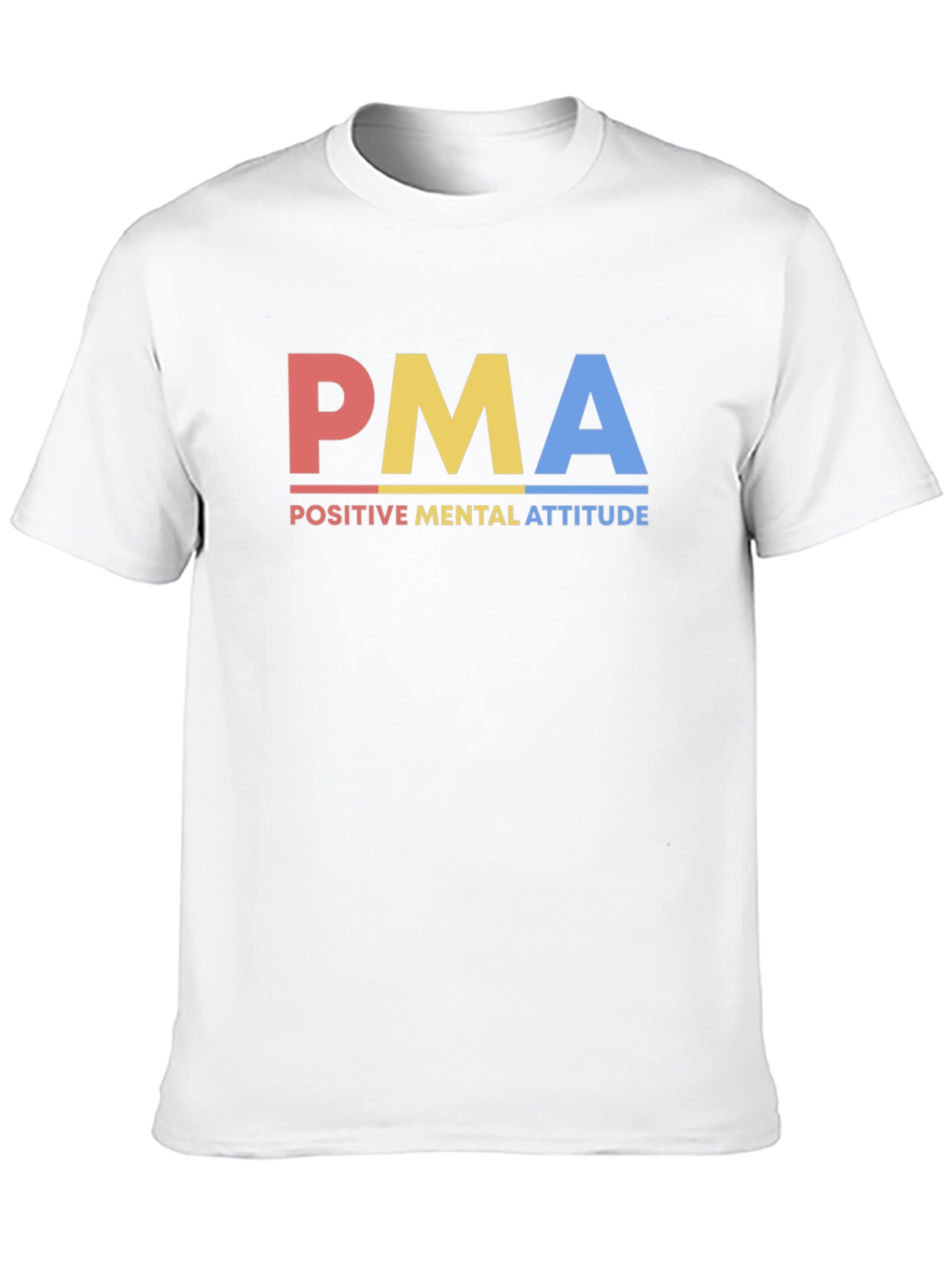 PMA Positive Mental Attitude Graphic T-Shirt