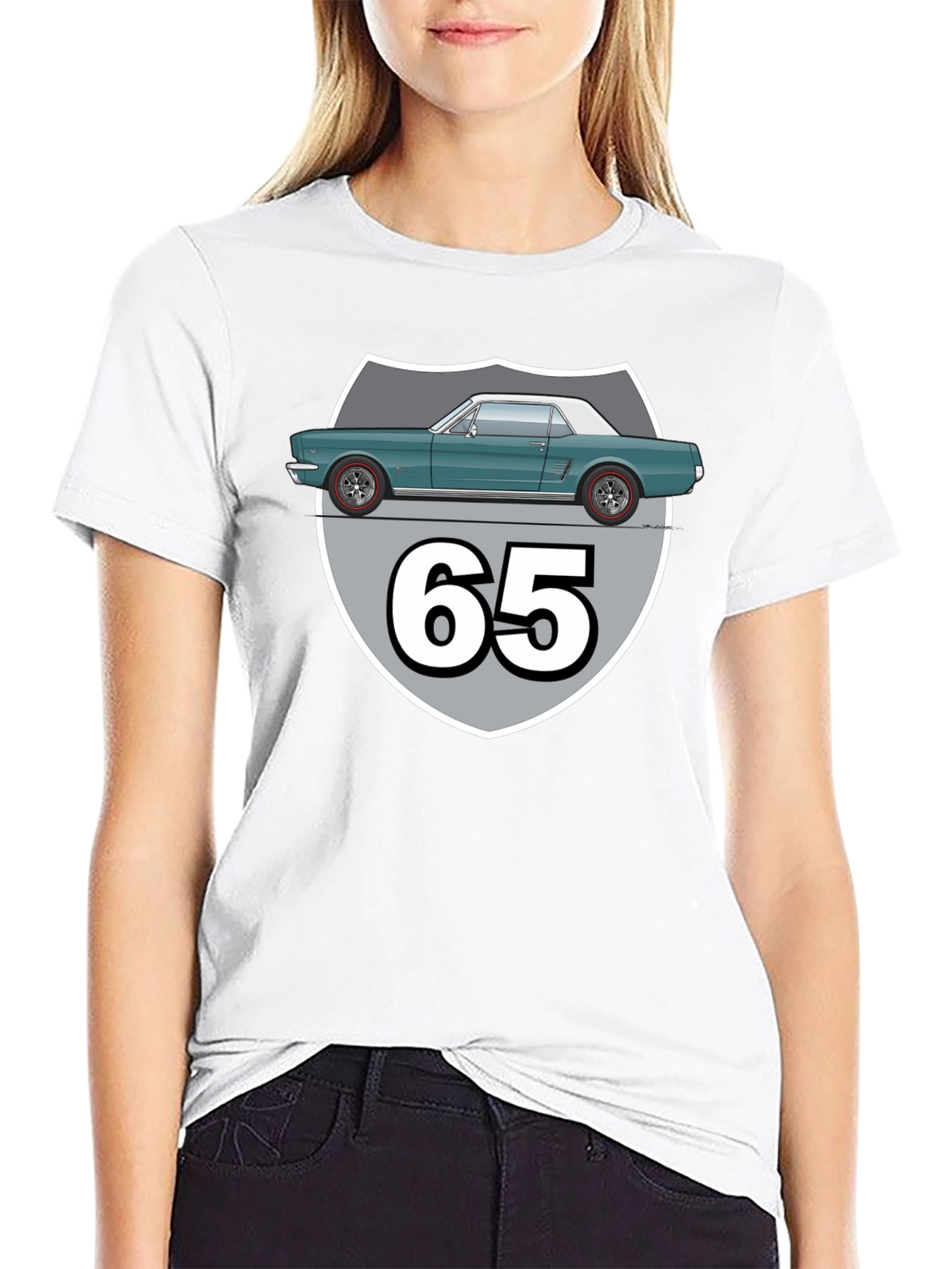 Classic 1965 Car Graphic T-Shirt