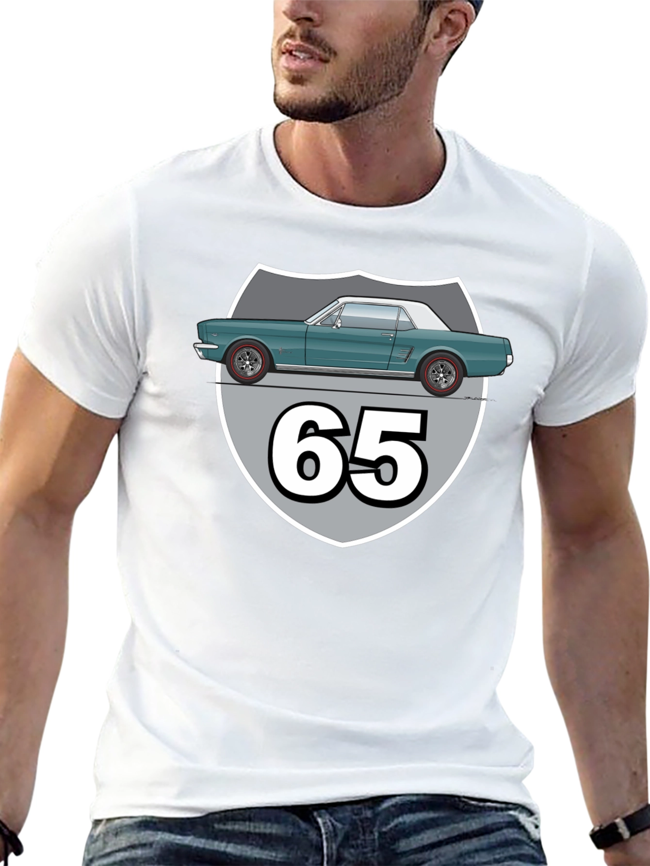 Classic 1965 Car Graphic T-Shirt