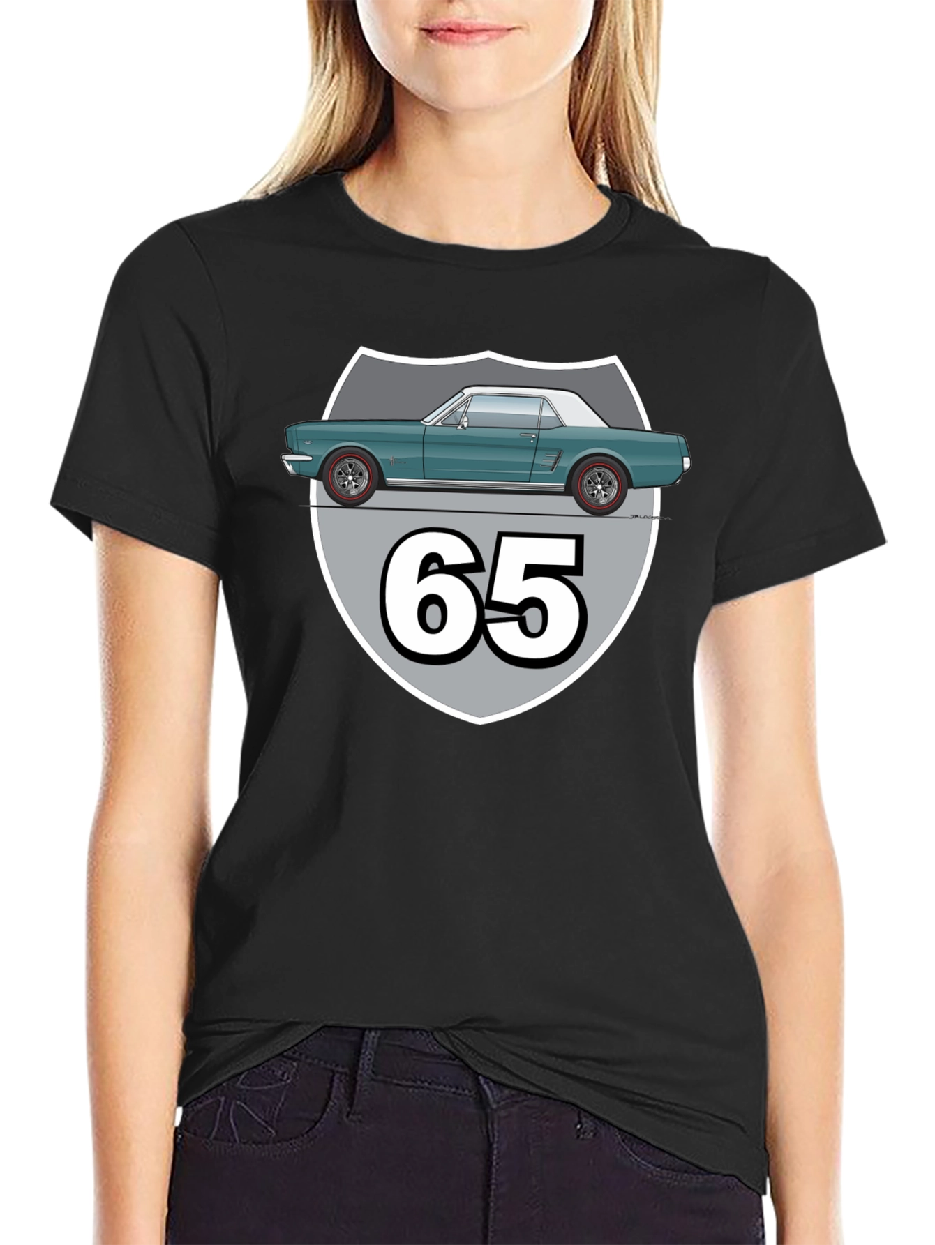 Classic 1965 Car Graphic T-Shirt
