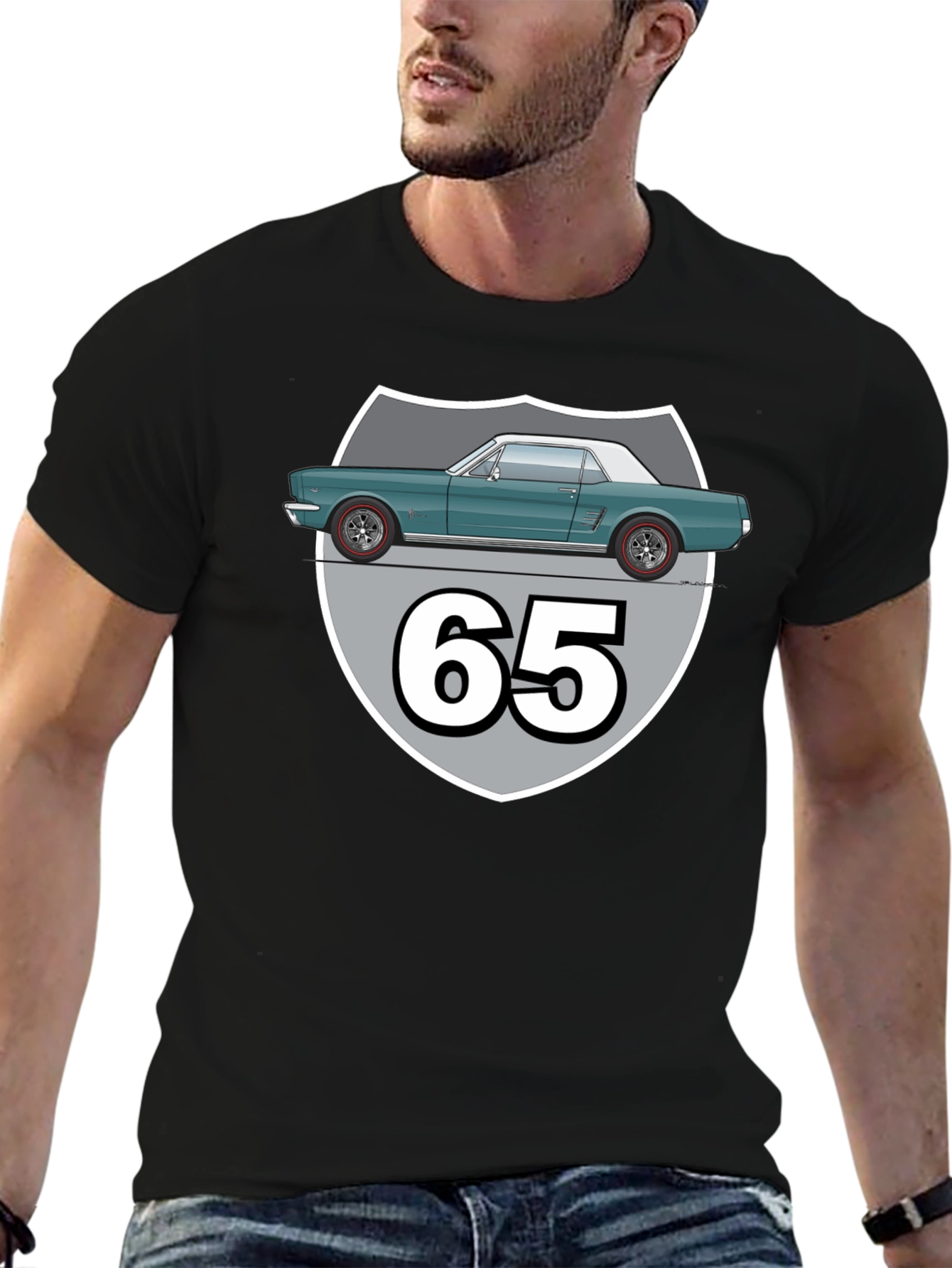 Classic 1965 Car Graphic T-Shirt