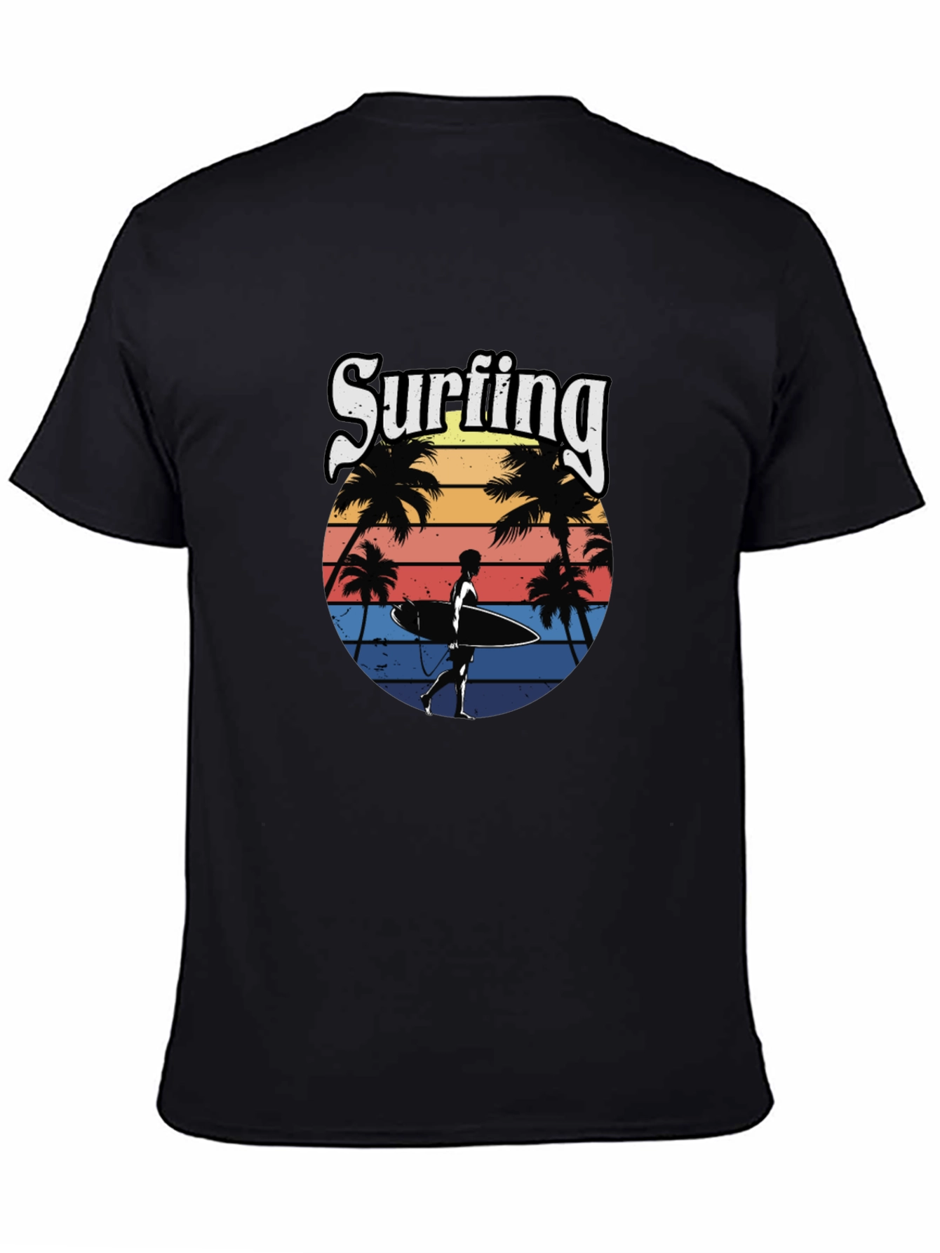 Surfing T-Shirt: Retro Beach Vibes Tee