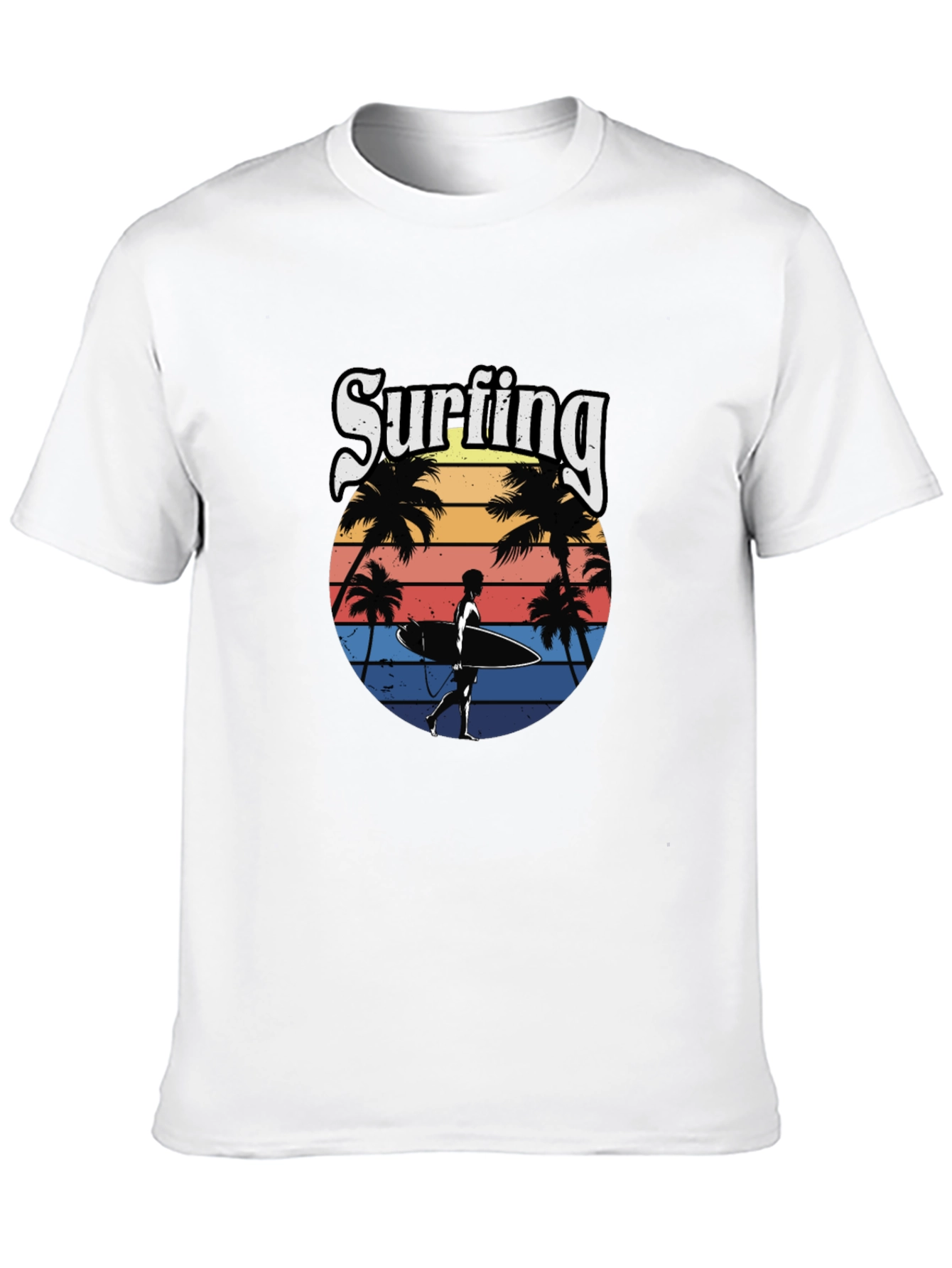 Surfing T-Shirt: Retro Beach Vibes Tee