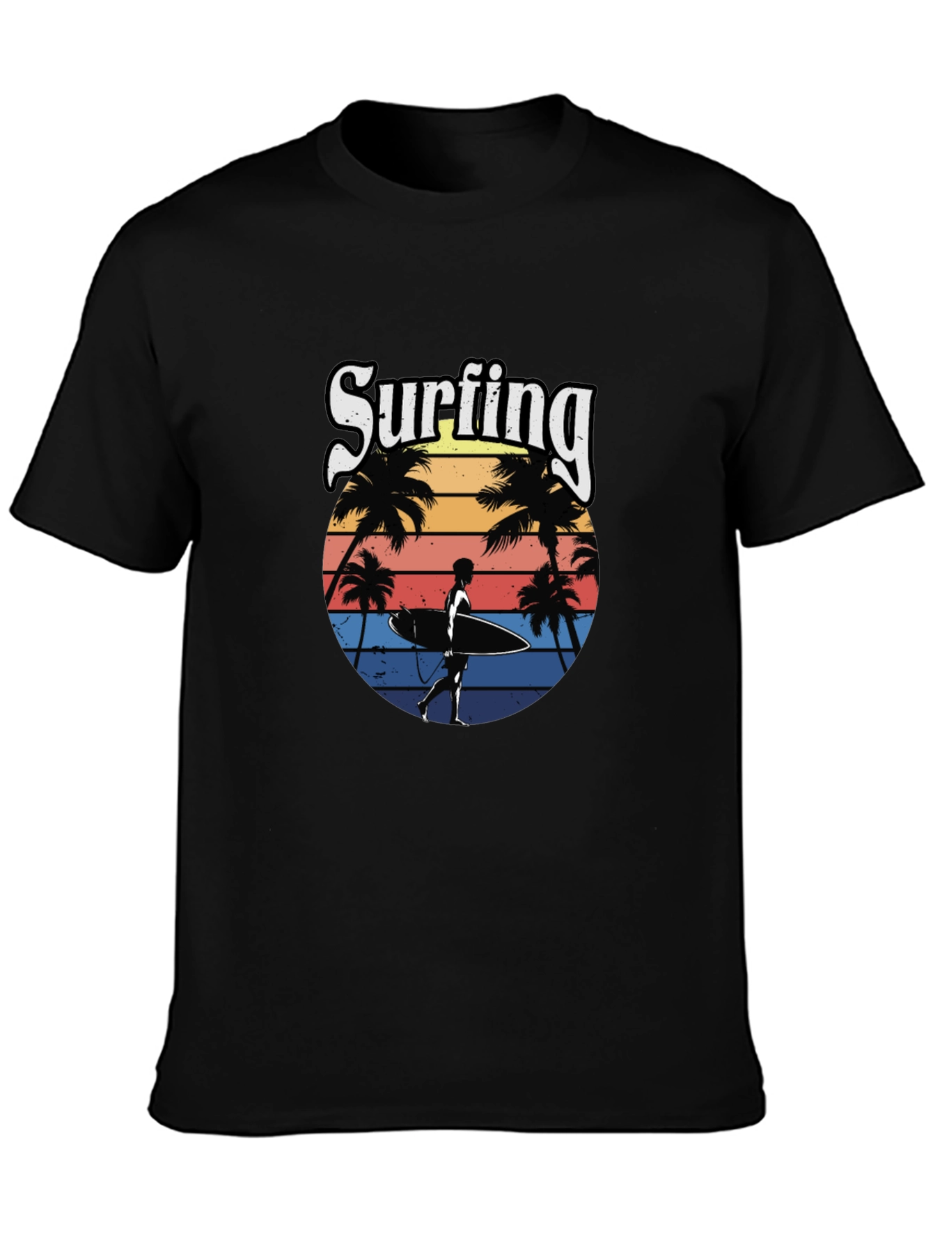 Surfing T-Shirt: Retro Beach Vibes Tee