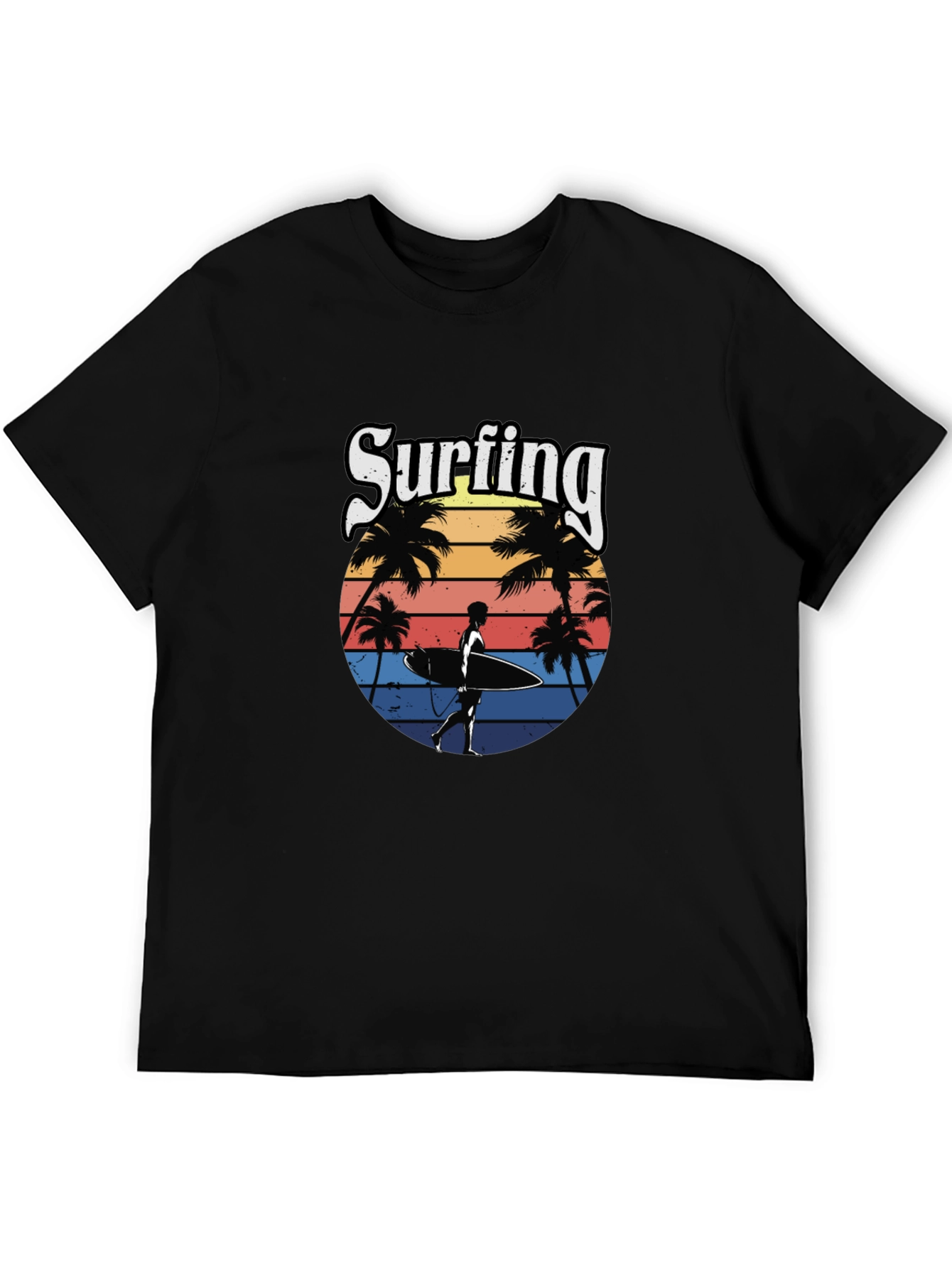 Surfing T-Shirt: Retro Beach Vibes Tee