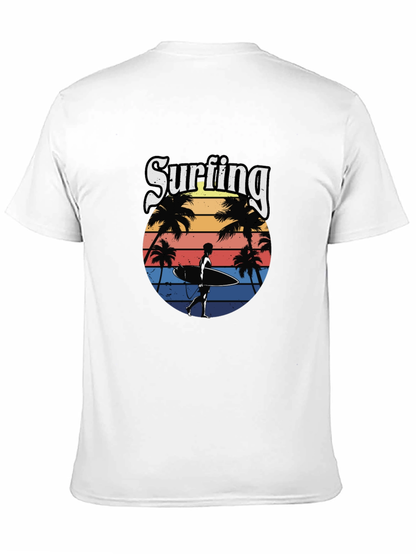 Surfing T-Shirt: Retro Beach Vibes Tee