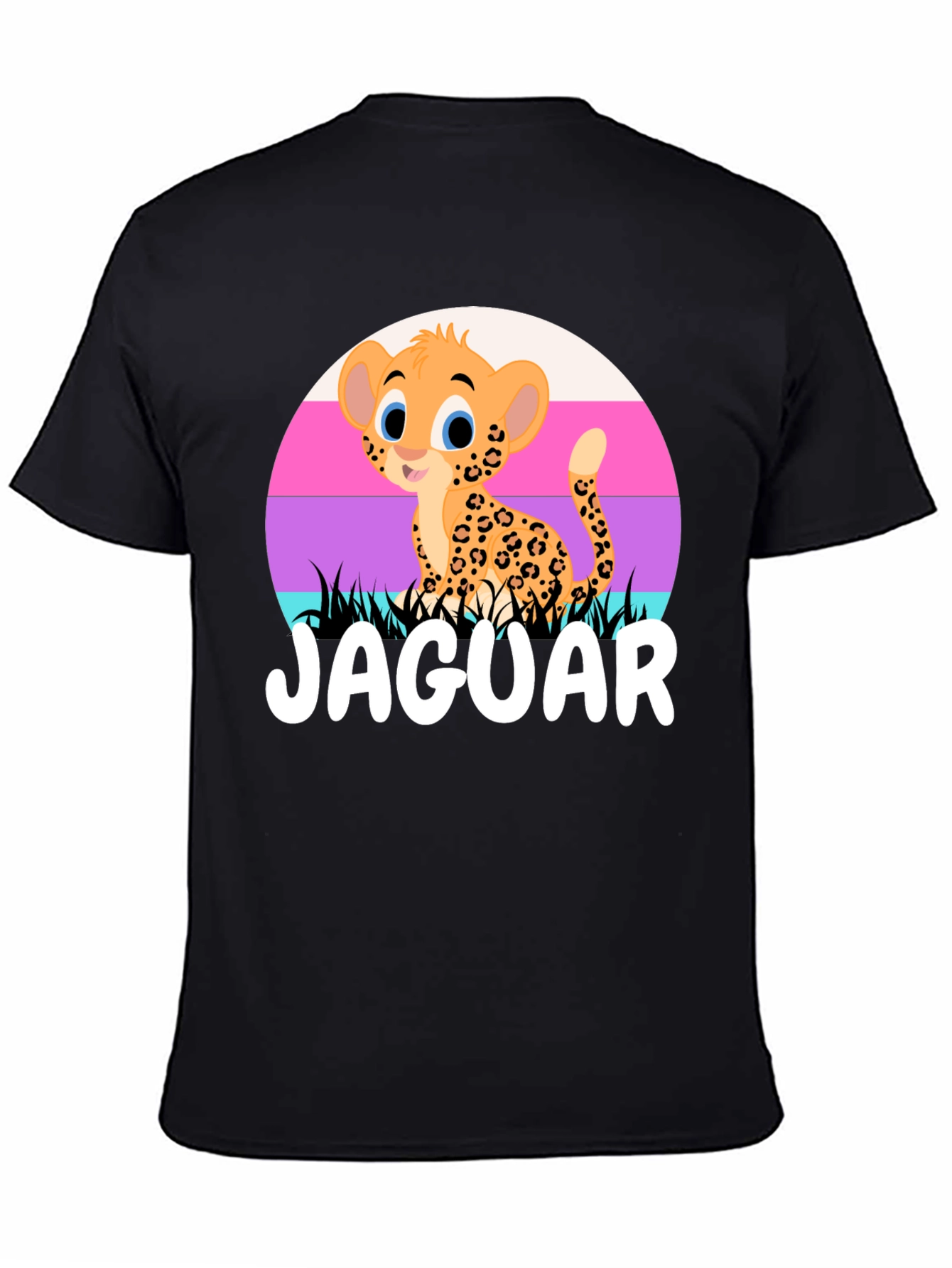 Cute Jaguar Cub T-Shirt - Cartoon Design