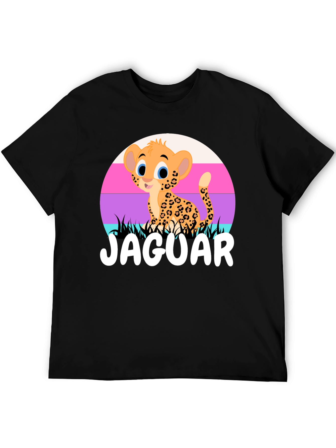 Cute Jaguar Cub T-Shirt - Cartoon Design