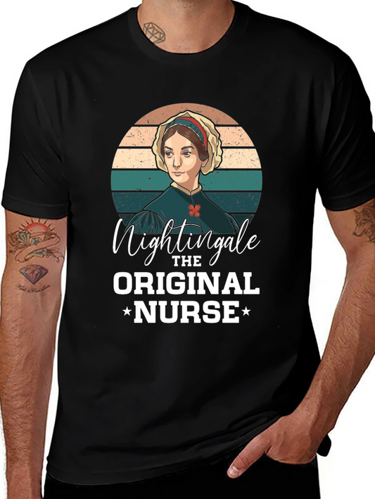 Nightingale Original Nurse Graphic T-Shirt