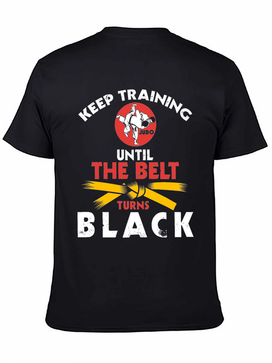 Judo Training Until Black Belt Graphic T-Shirt