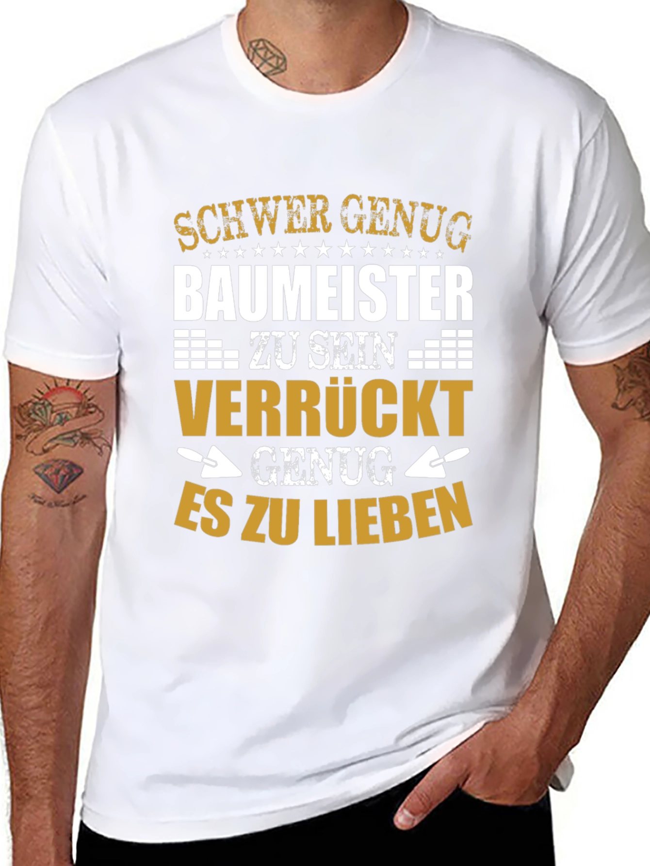 Construction Worker T-Shirt: Crazy Enough to Love It!