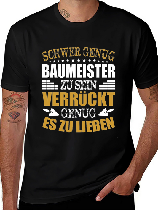 Construction Worker T-Shirt: Crazy Enough to Love It!