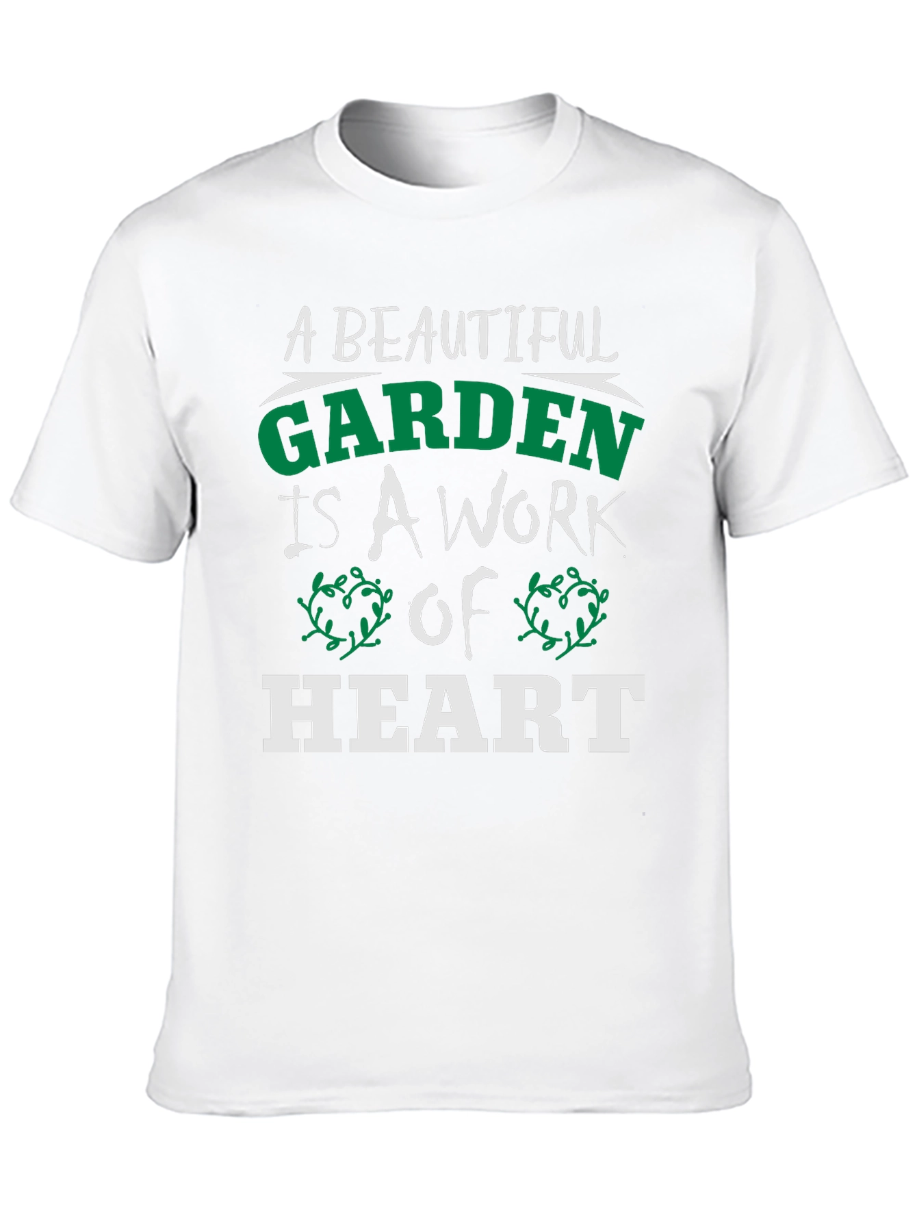 A Beautiful Garden Heart T-Shirt