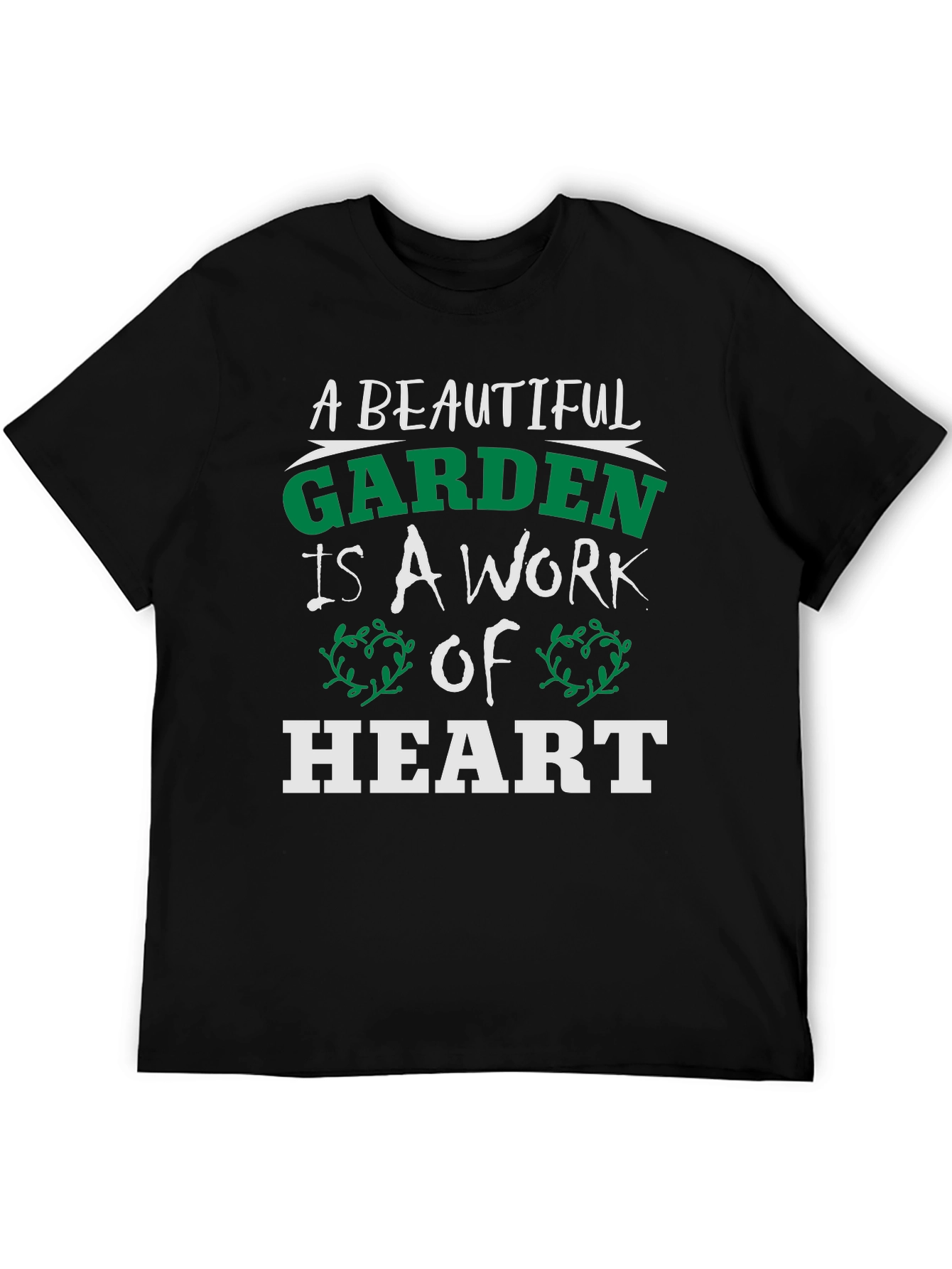 A Beautiful Garden Heart T-Shirt