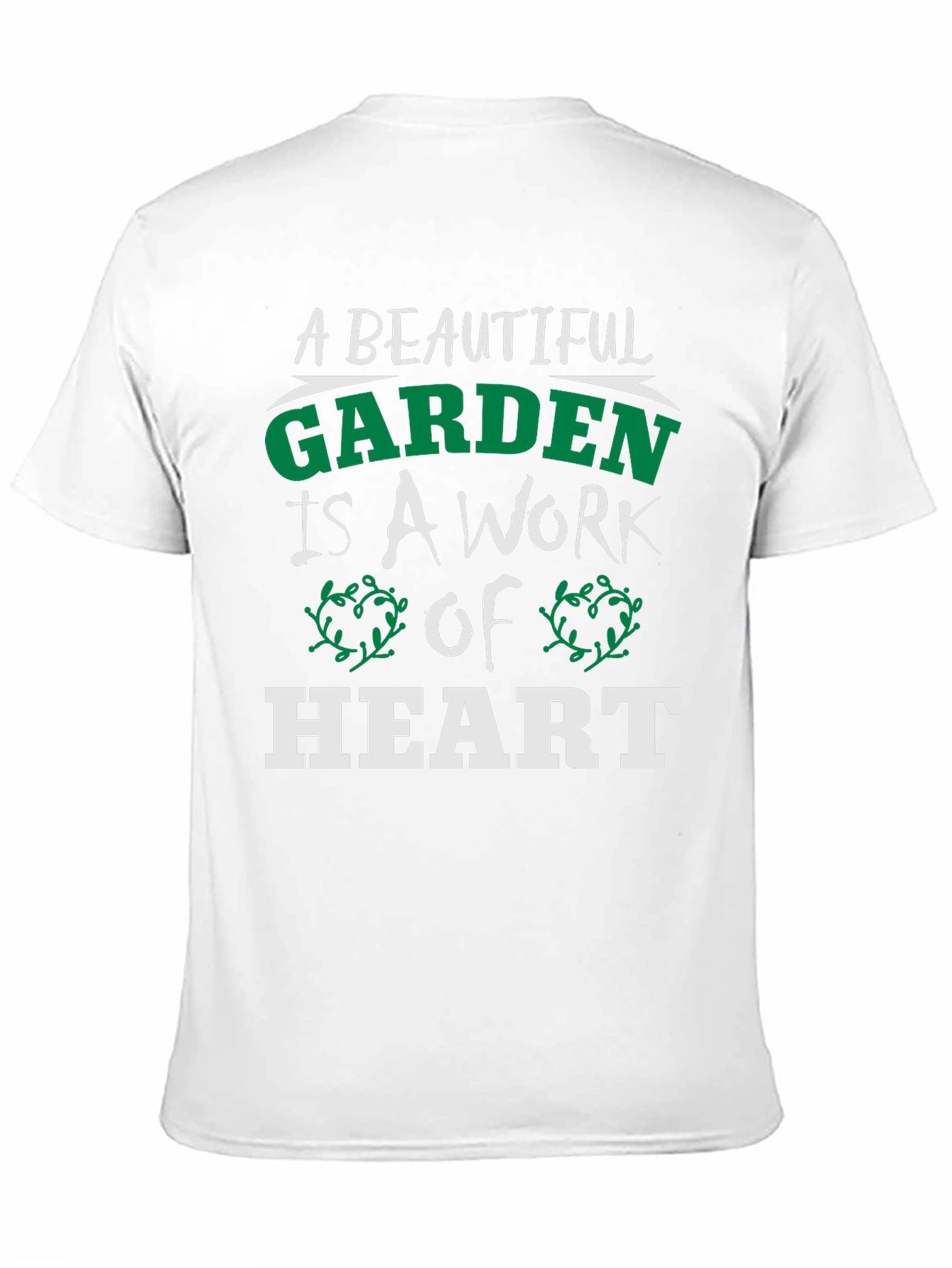 A Beautiful Garden Heart T-Shirt