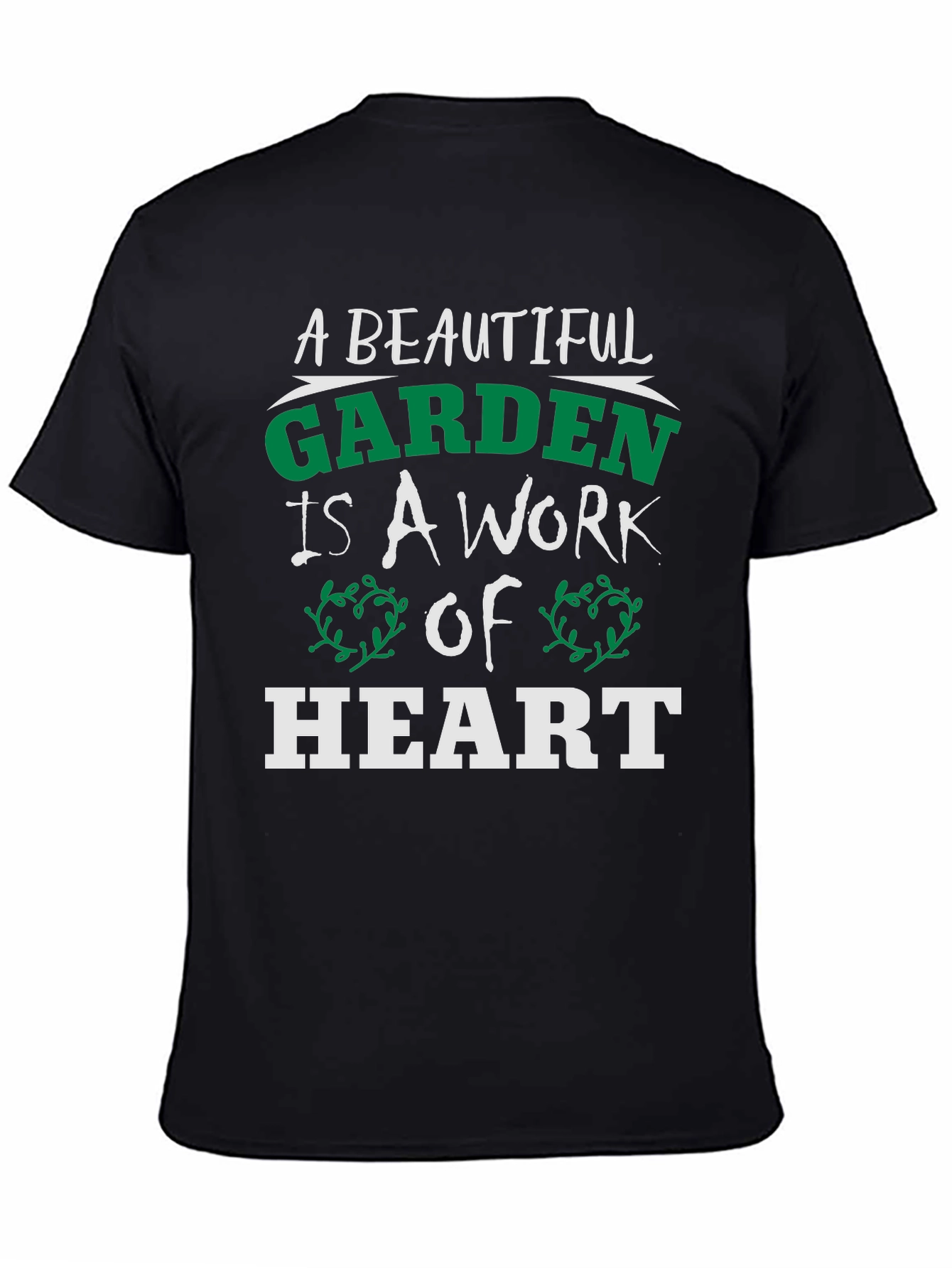 A Beautiful Garden Heart T-Shirt