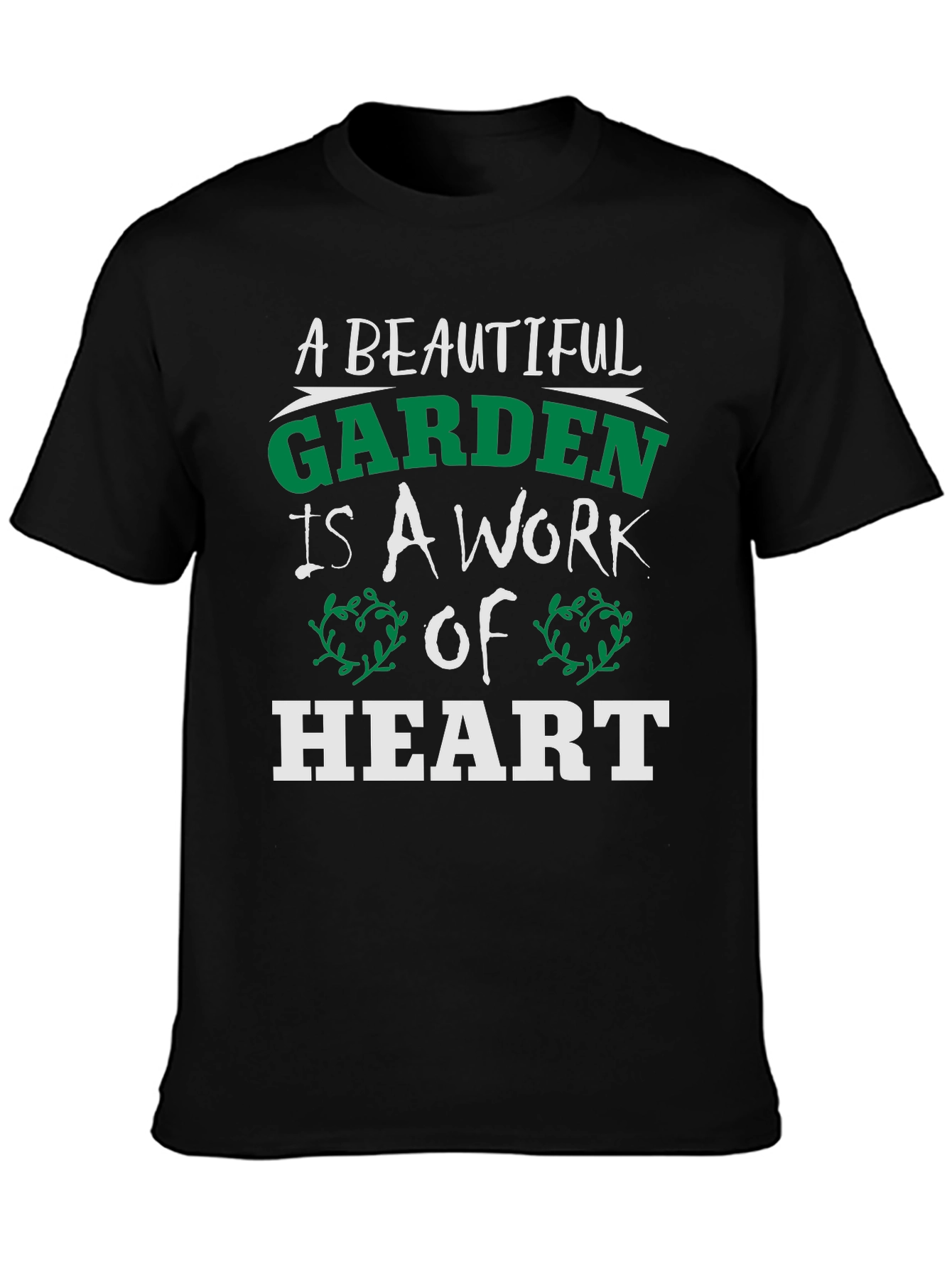 A Beautiful Garden Heart T-Shirt
