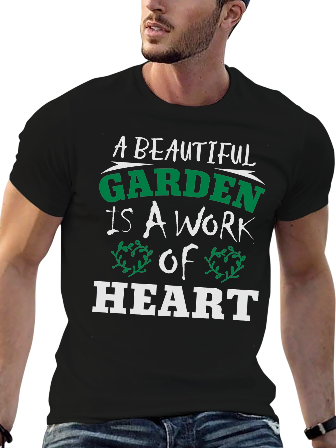 A Beautiful Garden Heart T-Shirt