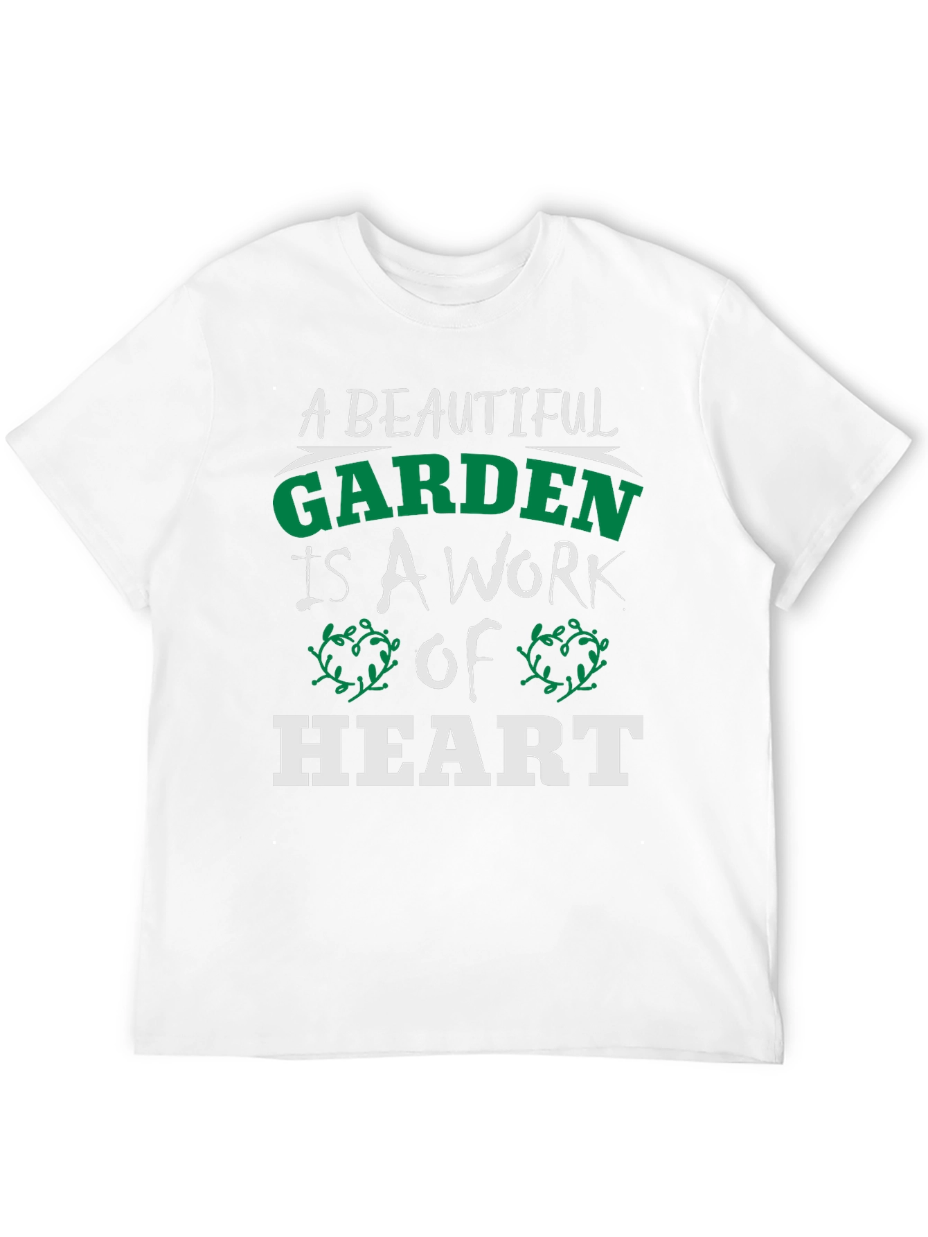 A Beautiful Garden Heart T-Shirt