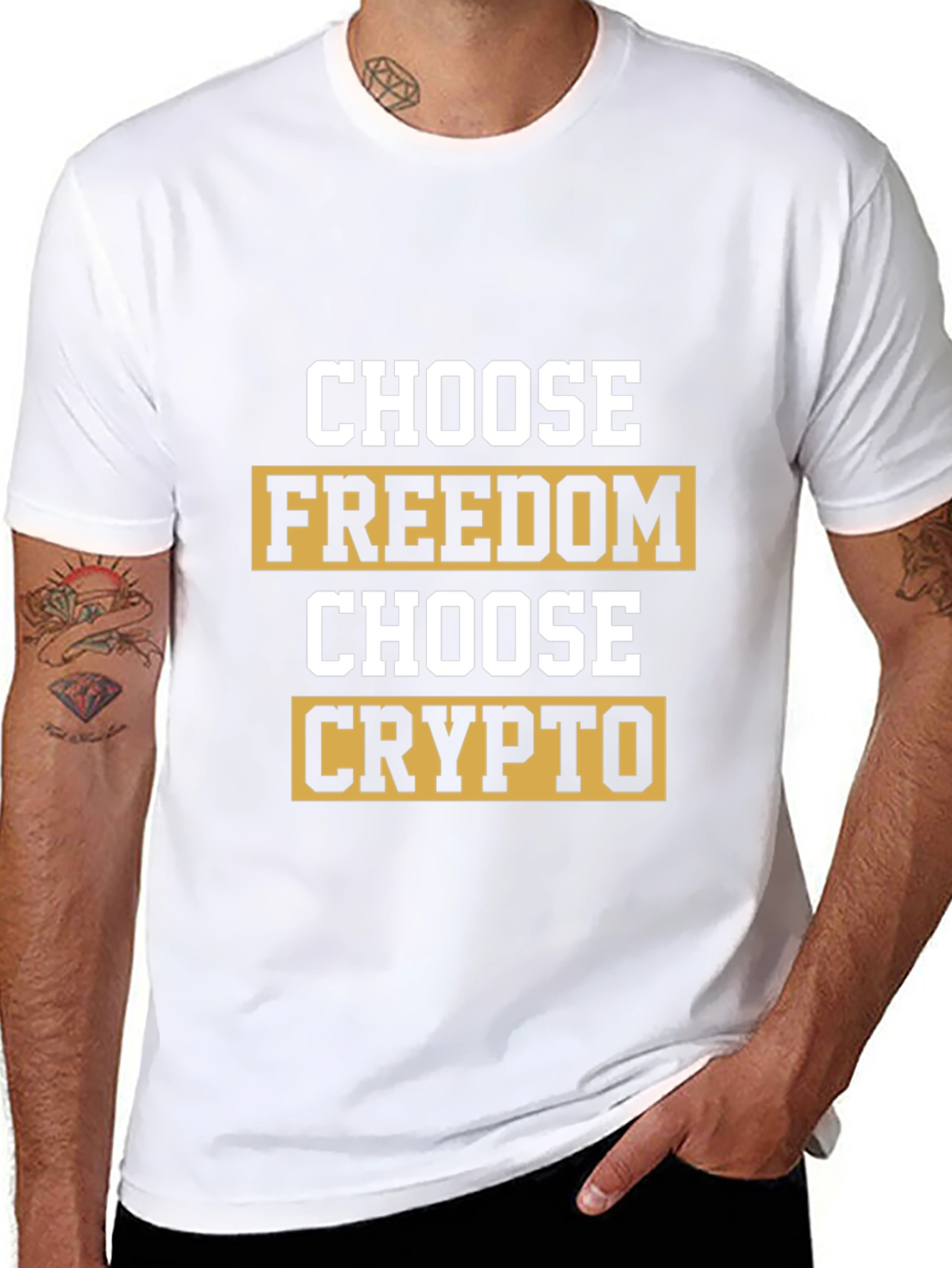 Choose Freedom Crypto T-Shirt
