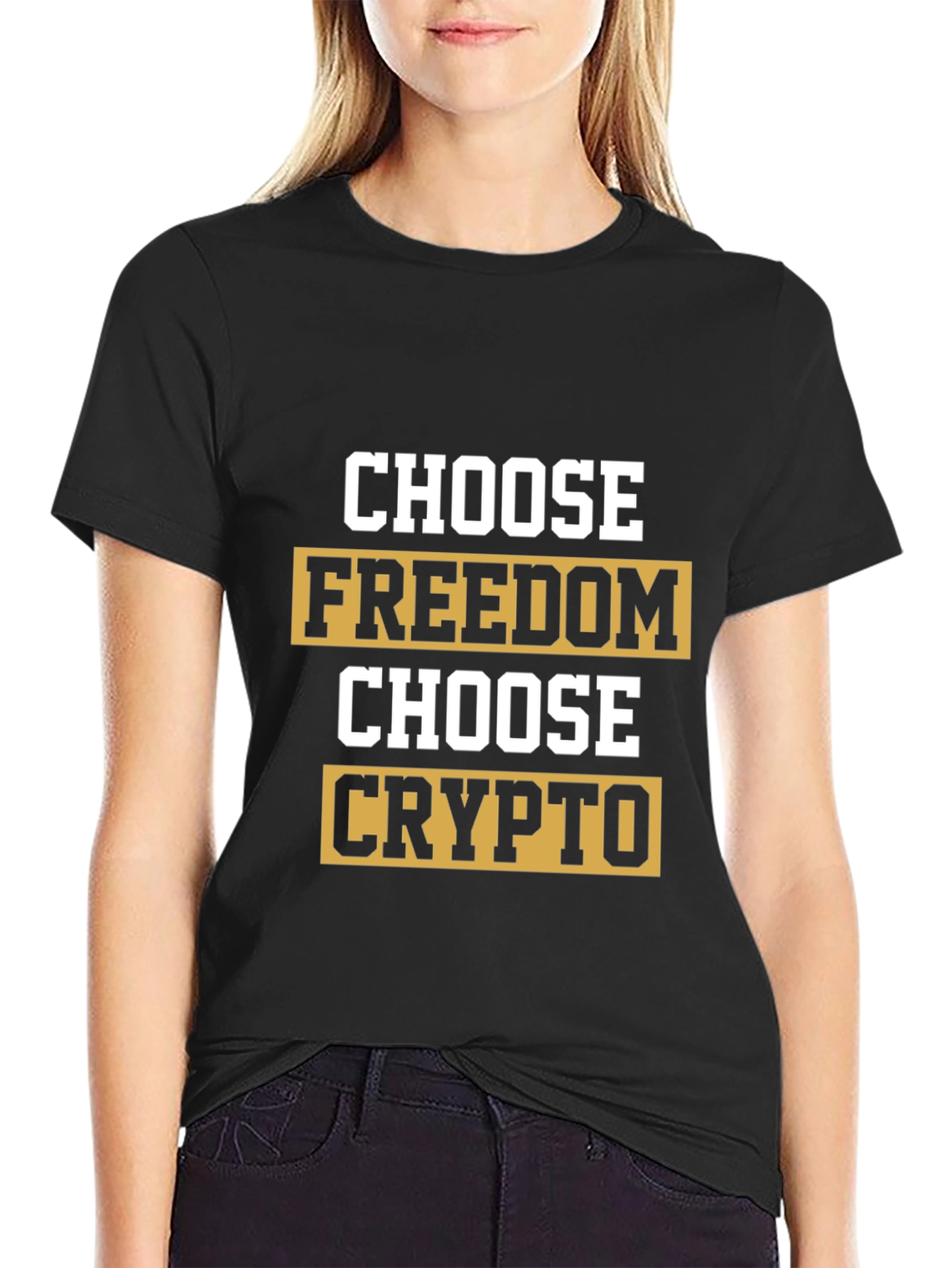 Choose Freedom Crypto T-Shirt