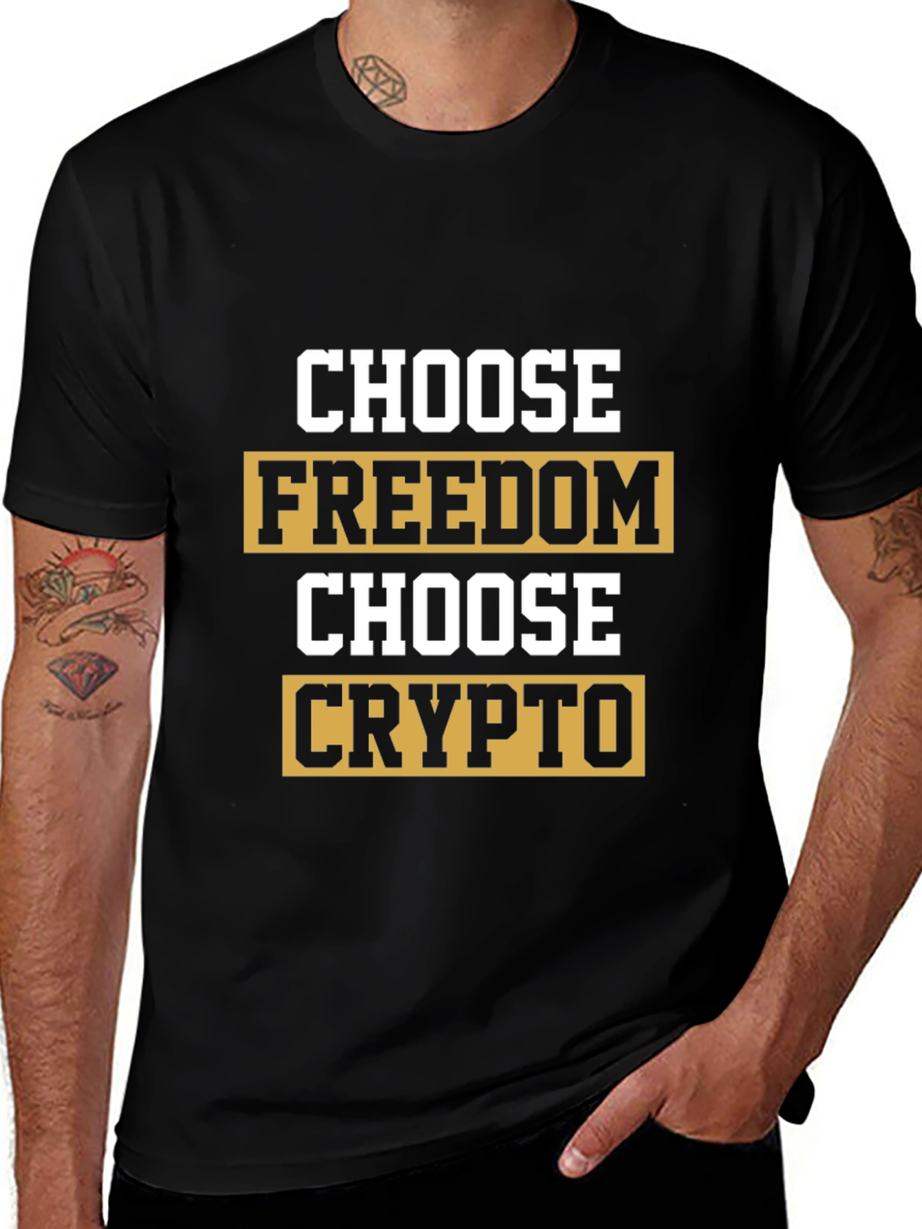 Choose Freedom Crypto T-Shirt